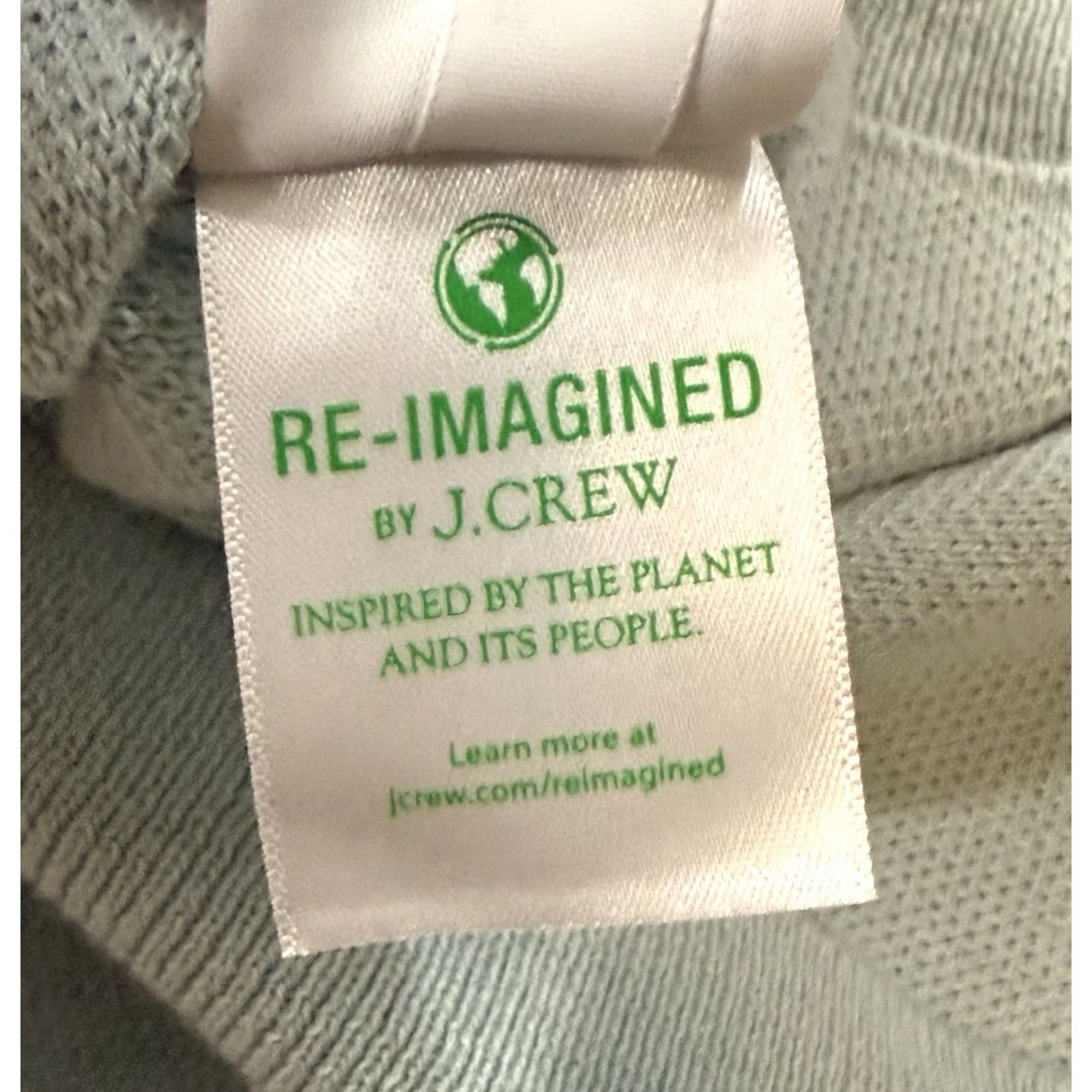 J.Crew J.Crew Women’s Landscape Jacquard Organic Cotton Knit Sweater L Multicolor Crew Neck Solid Pattern Pullover Short Sleeve? Size L / US 10 / IT 46 - 8 Thumbnail