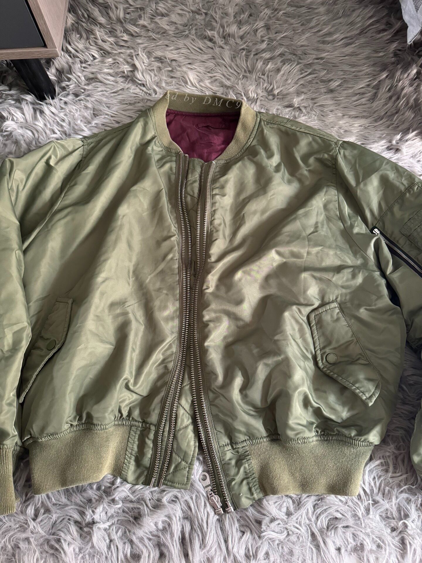 Vintage Double-Sided Bomber Jacket Size US M / EU 48-50 / 2 - 1 Thumbnail