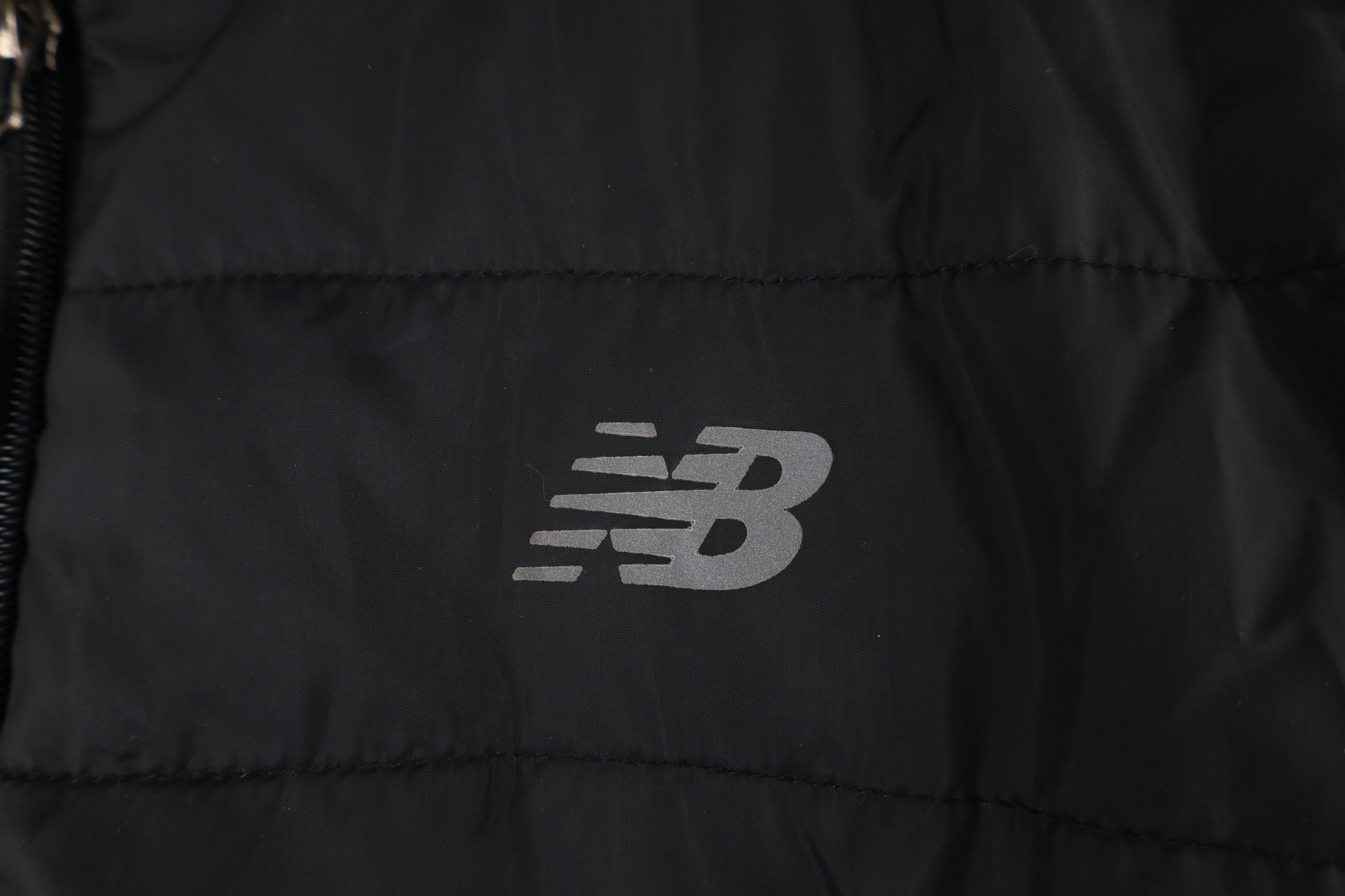 New Balance × Vintage Vintage Y2K New Balance Reflective Full Zip Puffer Jacket Size L / US 10 / IT 46 - 4 Thumbnail