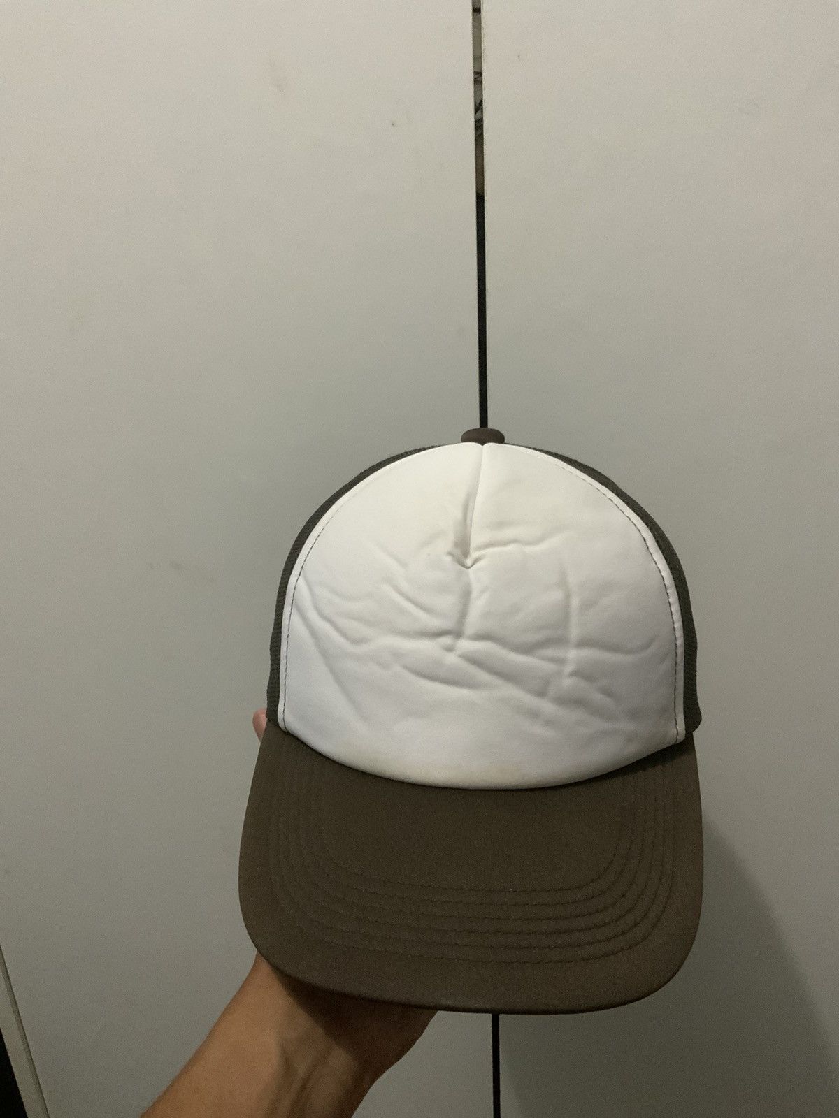 Japanese Brand Plain Brown Trucker Hat Size ONE SIZE - 5 Thumbnail
