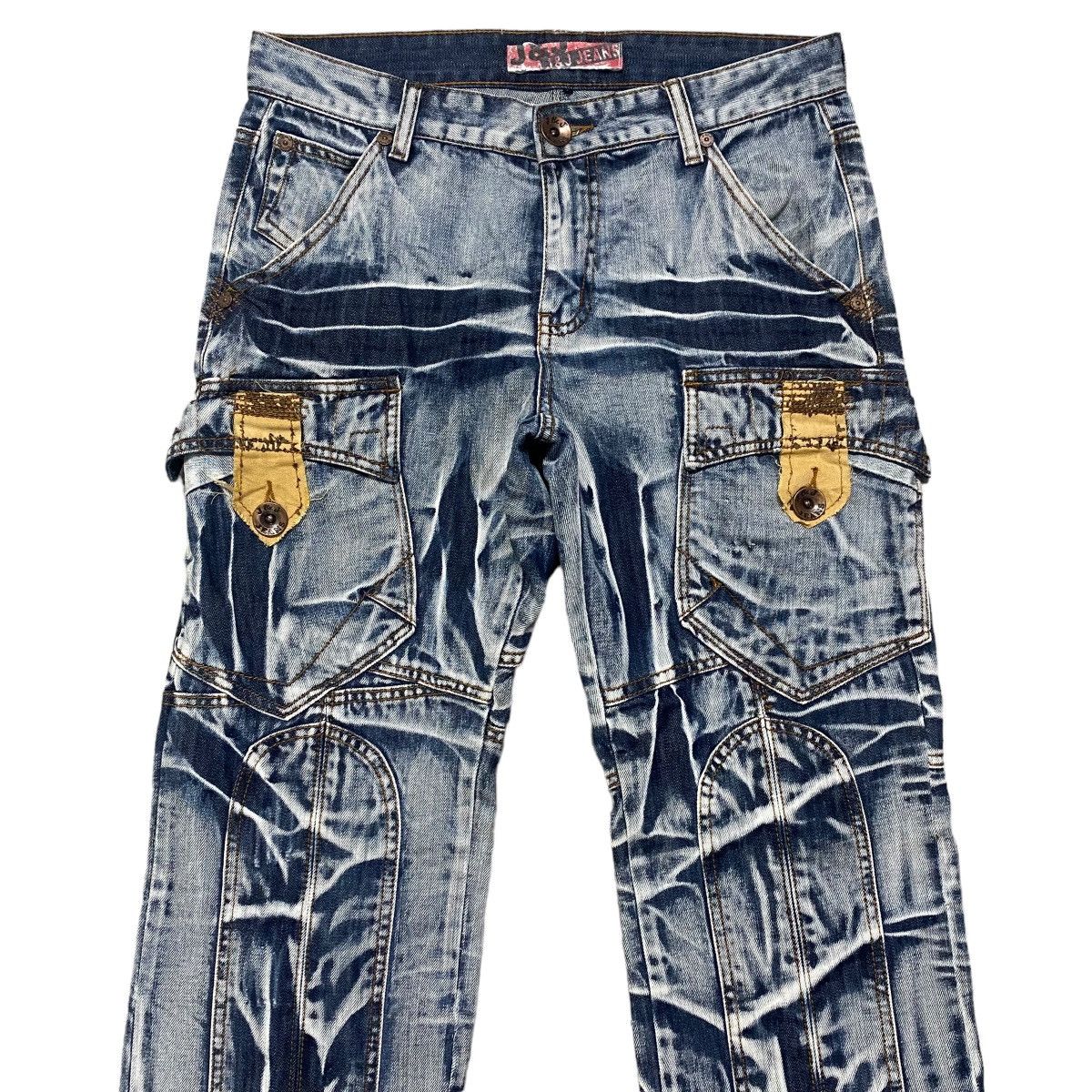 Vintage Japanese Brand J&J Six Pocket Denim Jeans Size US 32 / EU 48 - 3 Thumbnail