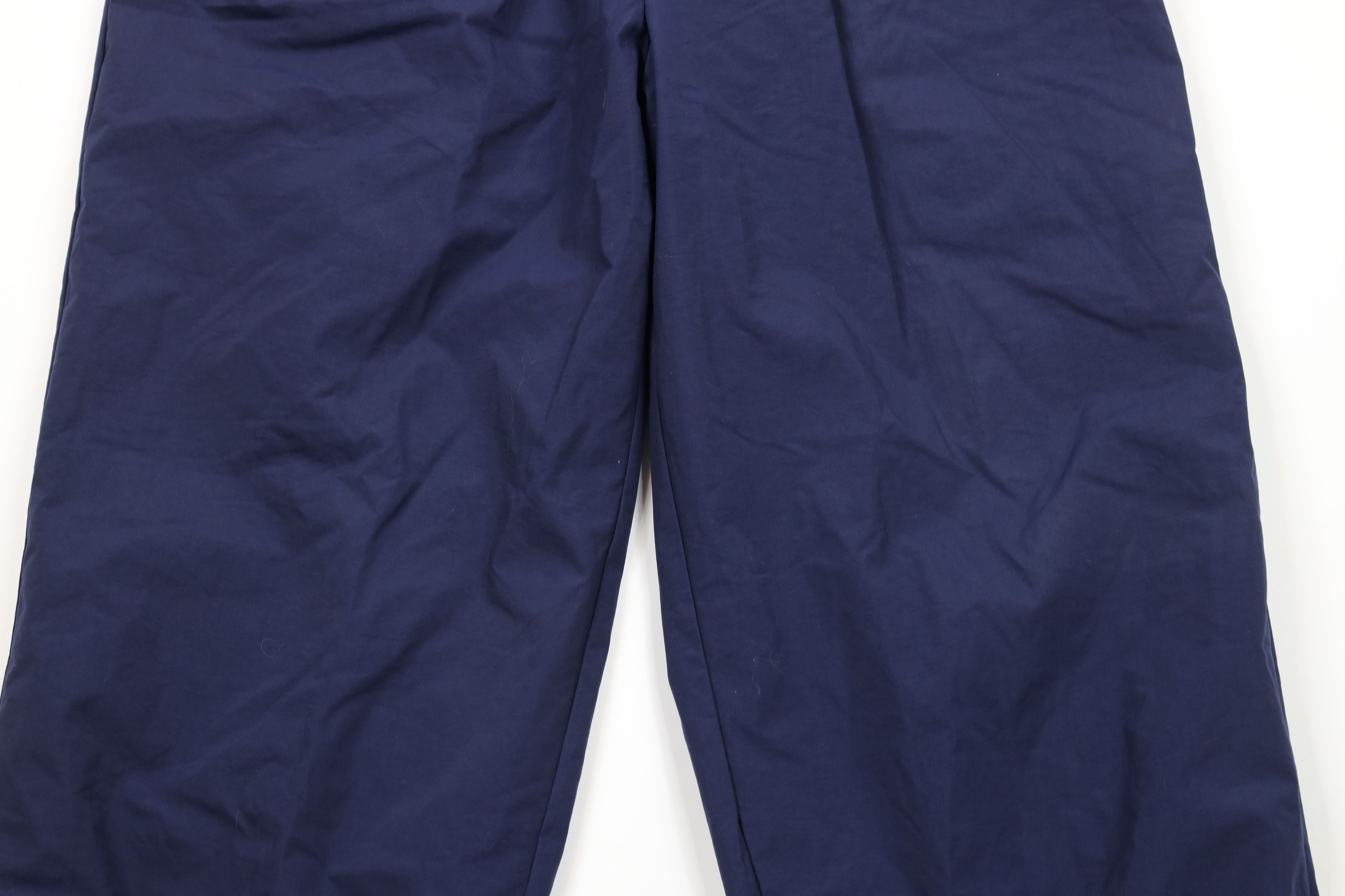Champion × Vintage Vintage 90s Champion Lined Cuffed Nylon Joggers Pants Blue Size US 36 / EU 52 - 3 Thumbnail