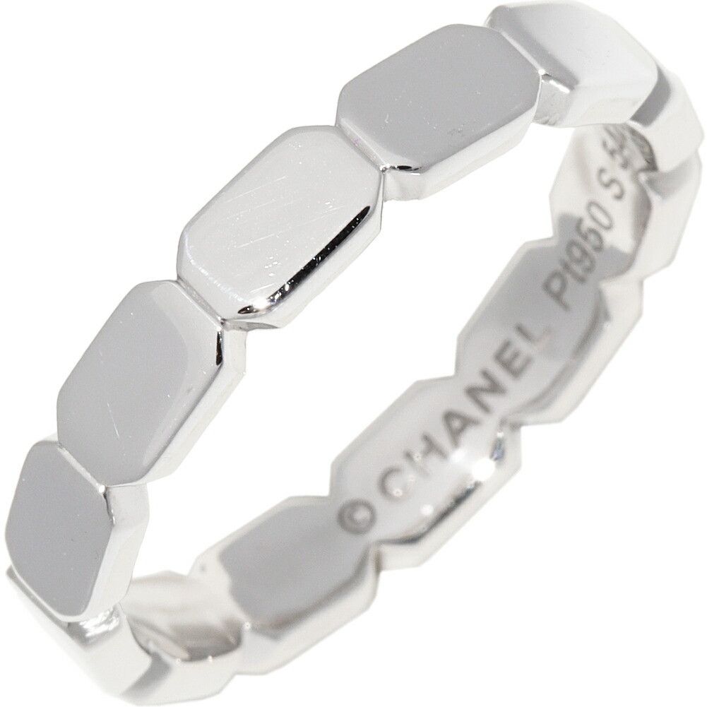 Chanel Chanel Chanel Première Promesse Pt950 Ring Metal Ring J4002 DUTY FREE for USA Size ONE SIZE - 1 Thumbnail