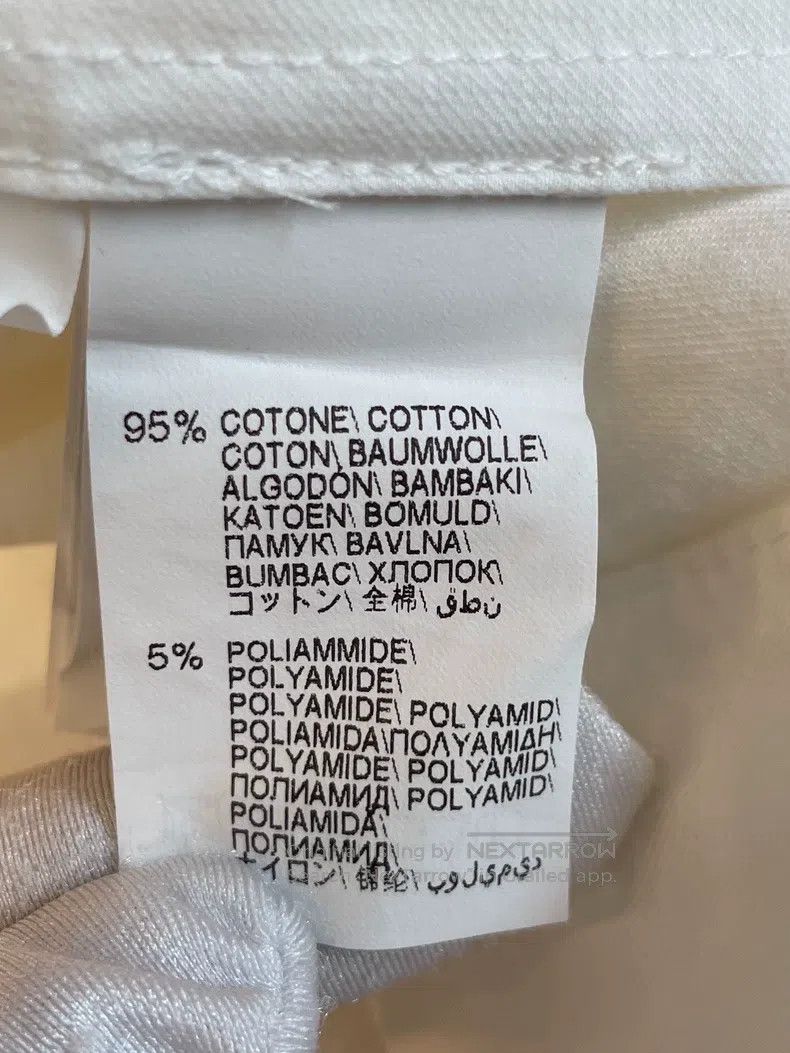 Brunello Cucinelli Brunello Cucinelli White studded decoration cotton blend b Size M / US 6-8 / IT 42-44 - 3 Thumbnail
