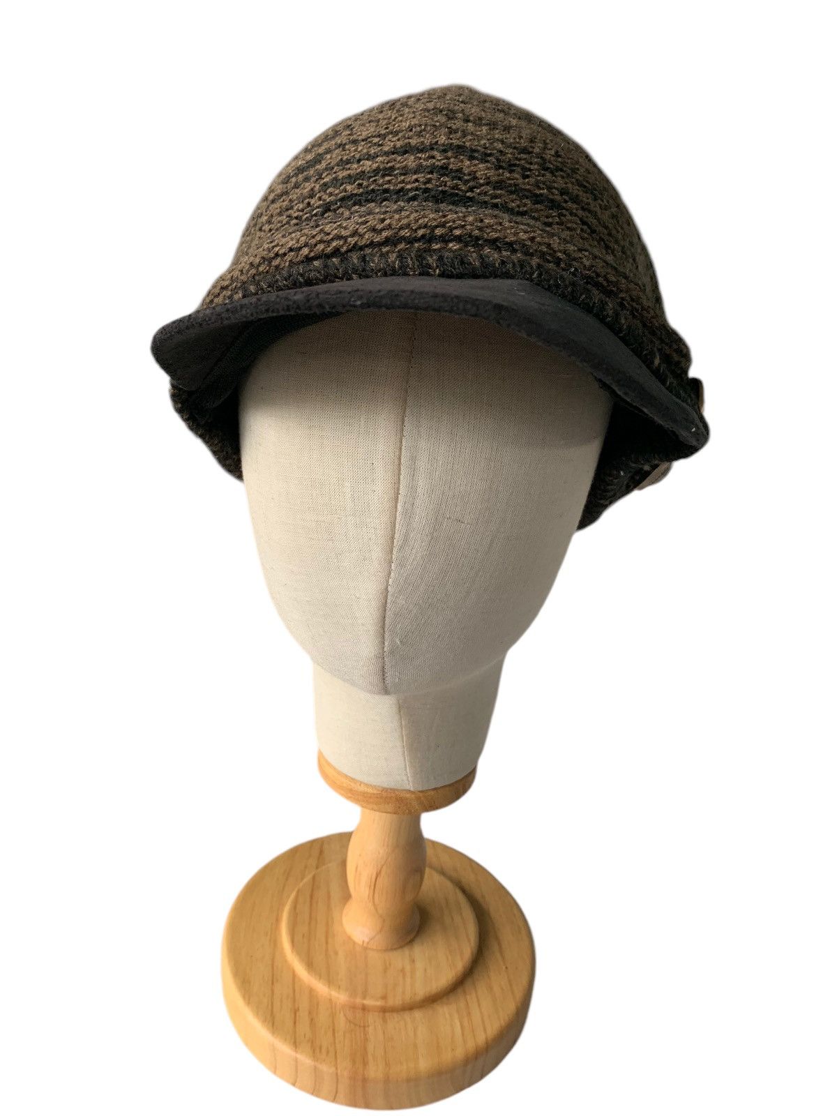 14th Addiction × Japanese Brand × Le Grande Bleu (L.G.B.) Punk Bondage Style slouchy Knit Hats Size ONE SIZE - 10 Thumbnail