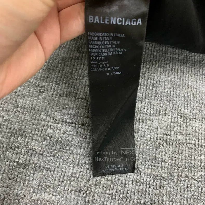 Balenciaga Balenciaga Black Barrage Full Print Silk Short Pants Size US 34 / EU 50 - 5 Thumbnail
