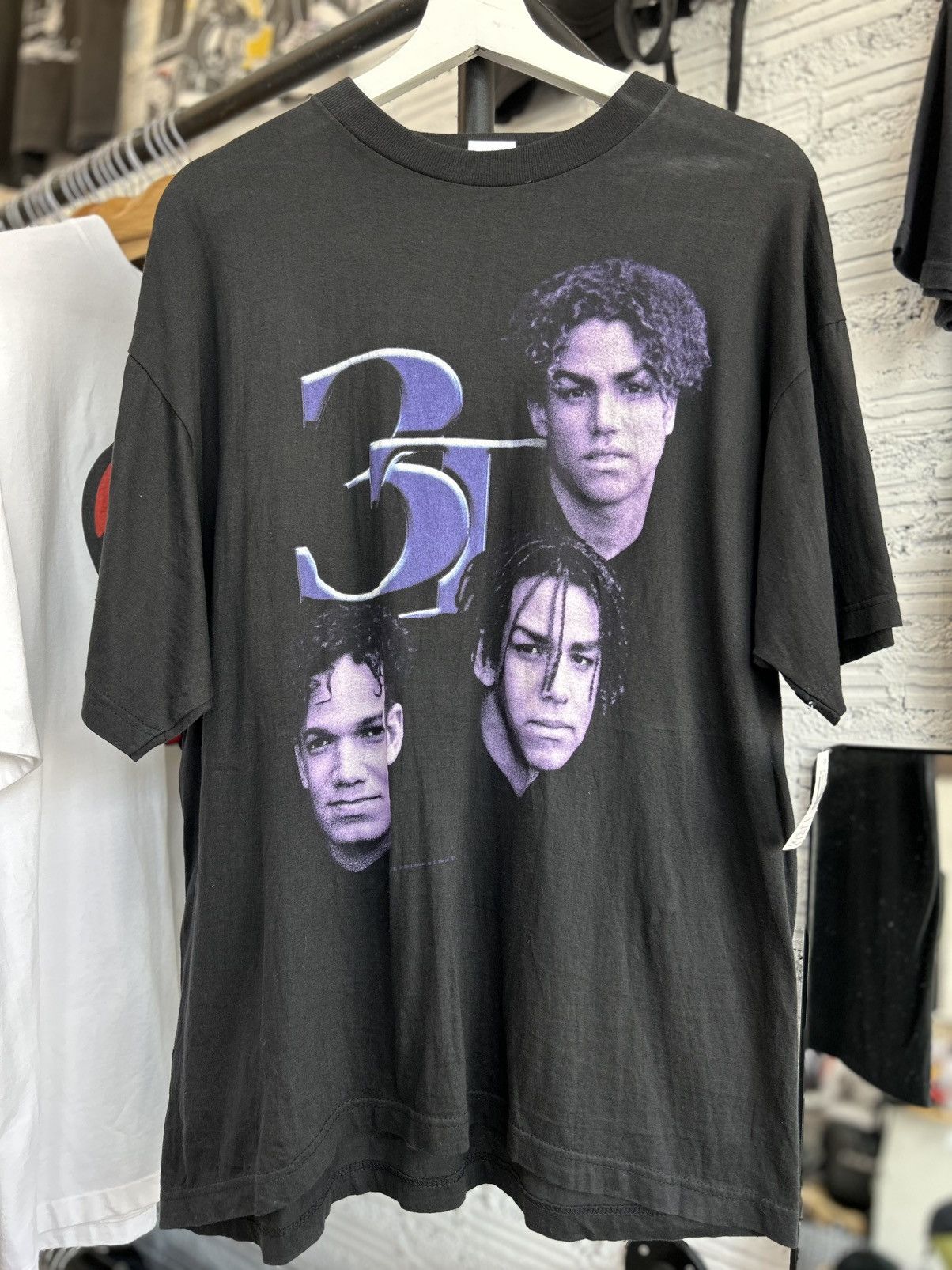 Band Tees 3T “Brotherhood” Vintage T Shirt 90’ Size US L / EU 52-54 / 3 - 1 Thumbnail