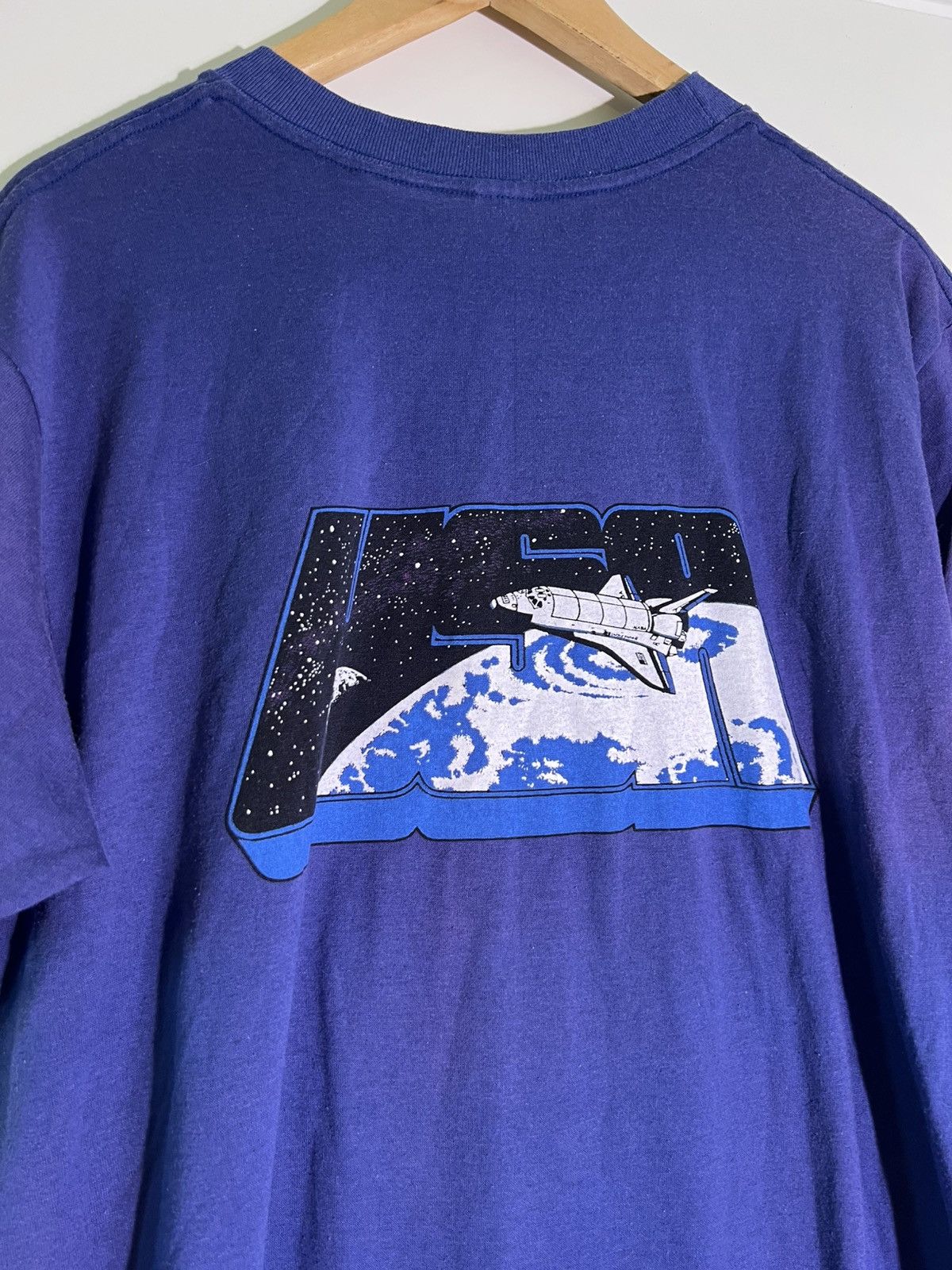 Vintage 70’s 80’s VTG Vintage Kennedy Space Center USA Retro T Shirt Size US XL / EU 56 / 4 - 3 Thumbnail