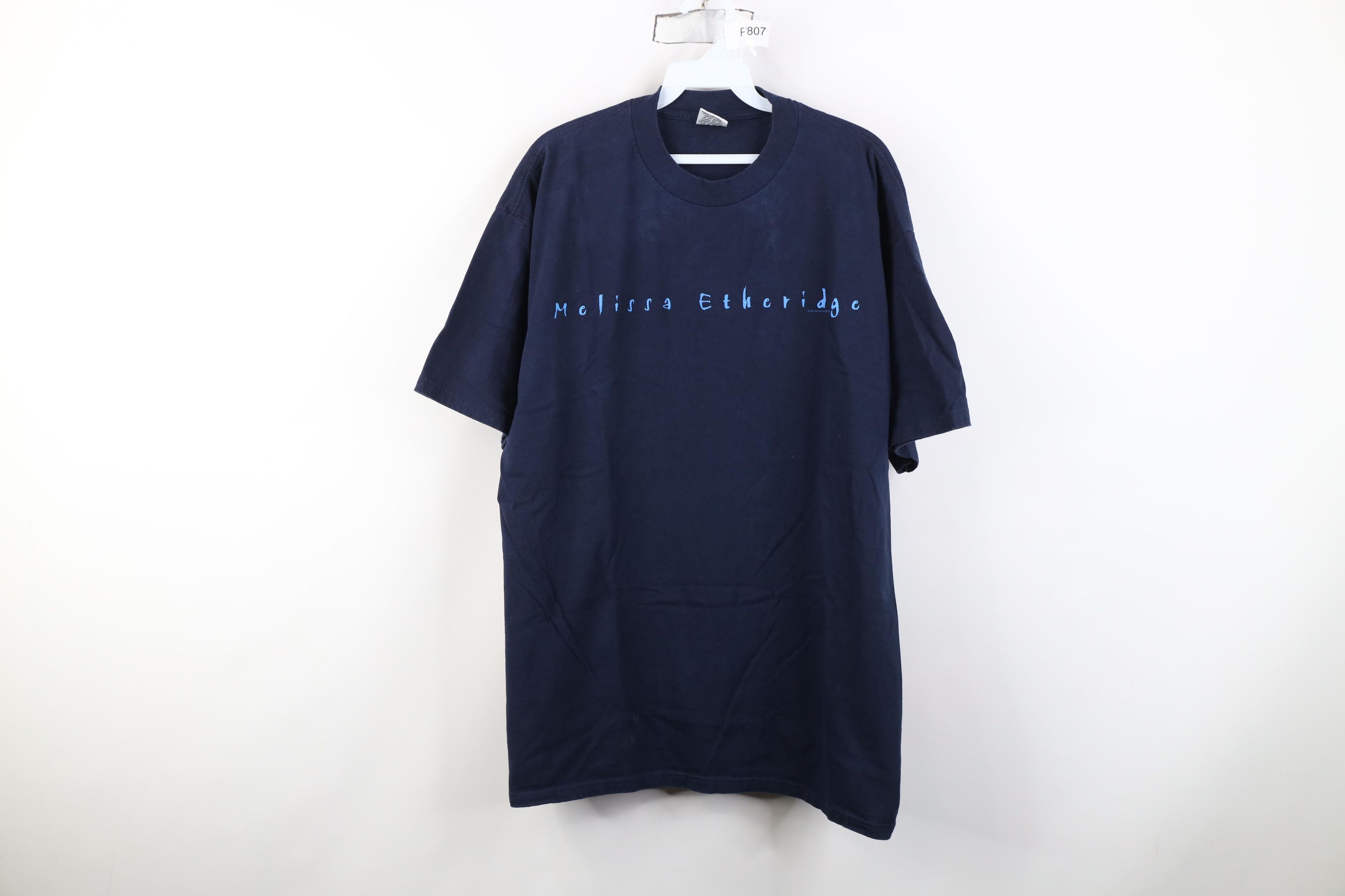 Vintage Vintage Y2K Local Crew 2001 Tour Melissa Band T-Shirt Size US XL / EU 56 / 4 - 1 Thumbnail