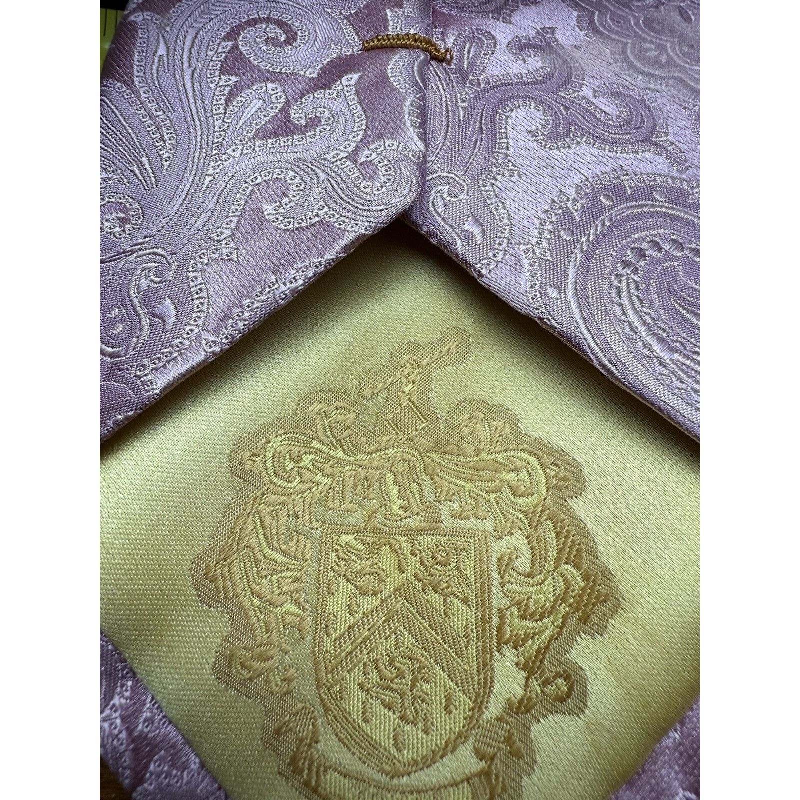 Donald Trump Donald J Trump Signature collection Tie pink Paisley 58.5" Size ONE SIZE - 6 Thumbnail