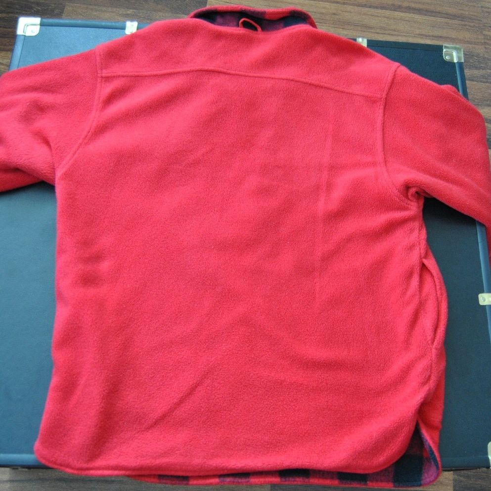Marlboro Marlboro Reversible Quarter zip Plaid Sweater Red Size US L / EU 52-54 / 3 - 8 Thumbnail