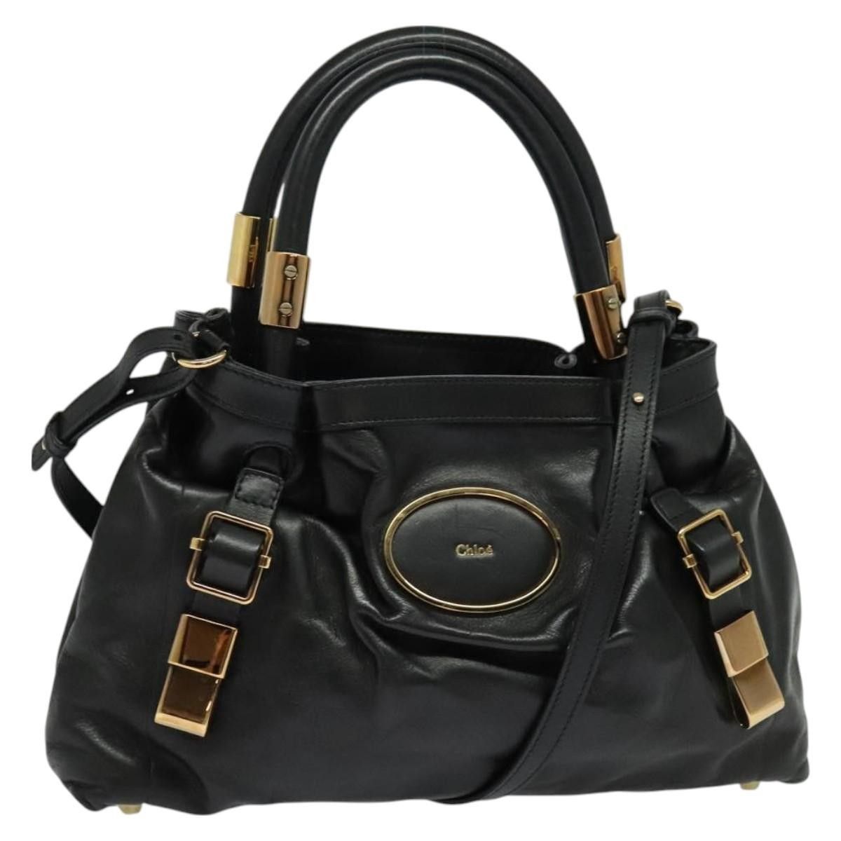 Chloe Chloe Victoria Handbag Leather Size ONE SIZE - 1 Thumbnail