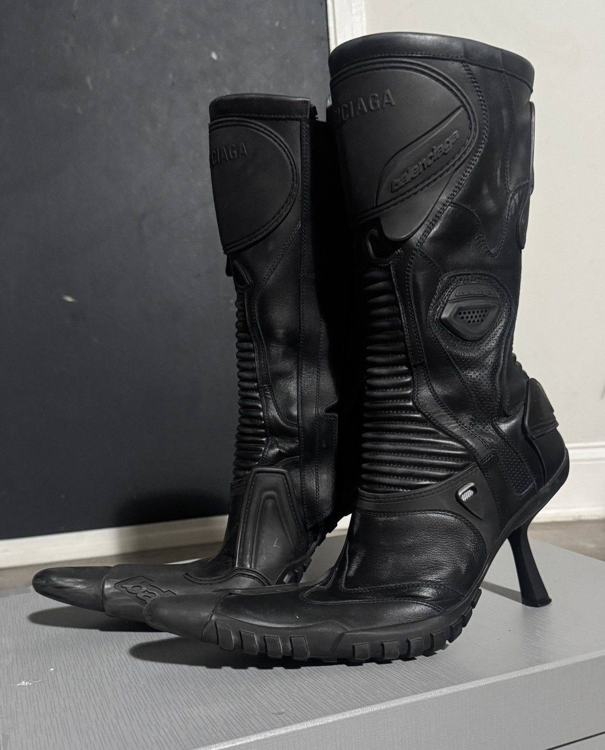 Balenciaga Balenciaga MotoCross Boots sz 39 Size US 9 / IT 39 - 2 Thumbnail