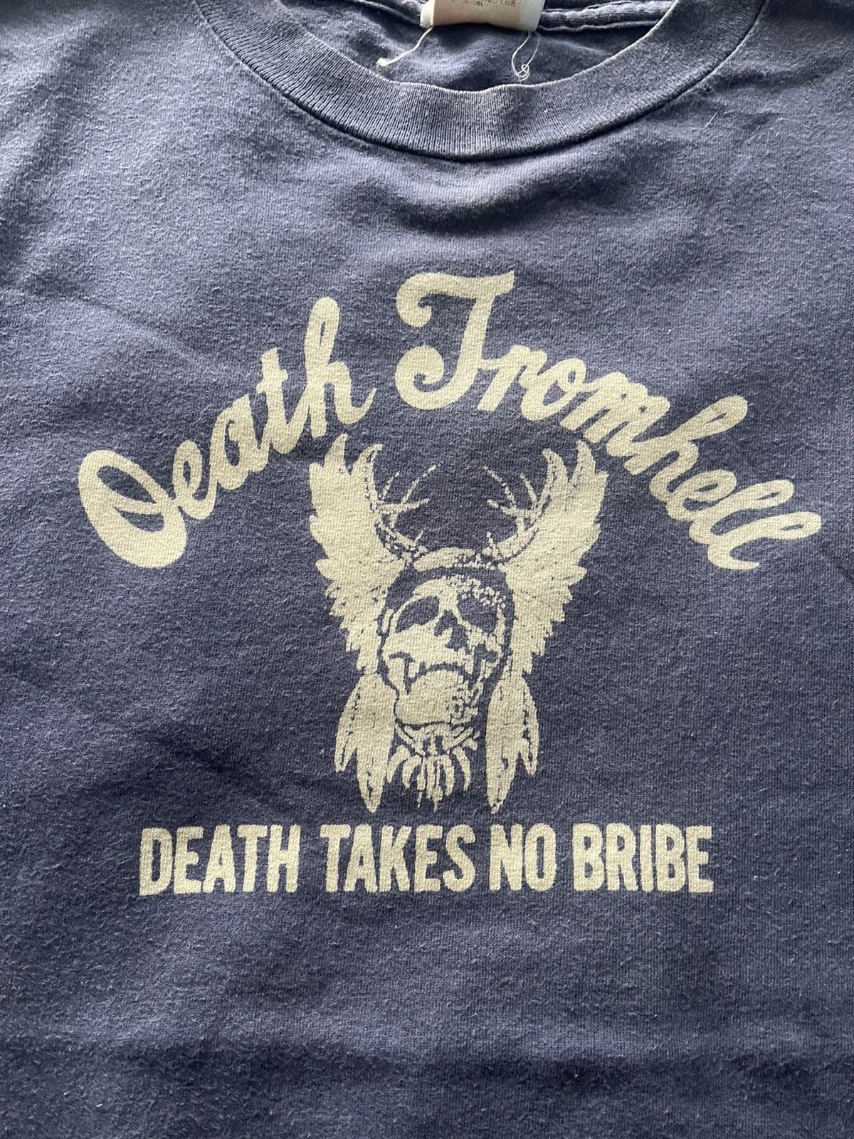 Tultex × Vintage 🔥HOT🔥VINTAGE DEATH FROMHELL TEE VERY RARE Size US XL / EU 56 / 4 - 6 Thumbnail