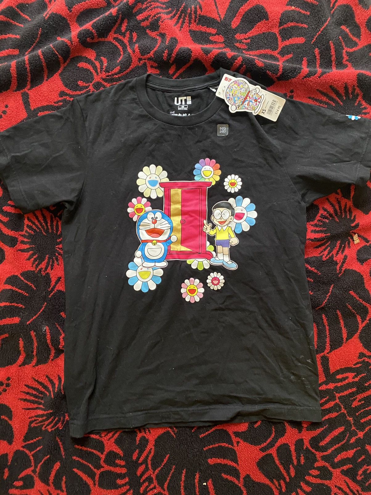 Takashi Murakami × Uniqlo UNIQLO x TAKASHI MURAKAMI x DORAEMON Black 2017 Size XS Size US XS / EU 42 / 0 - 1 Thumbnail