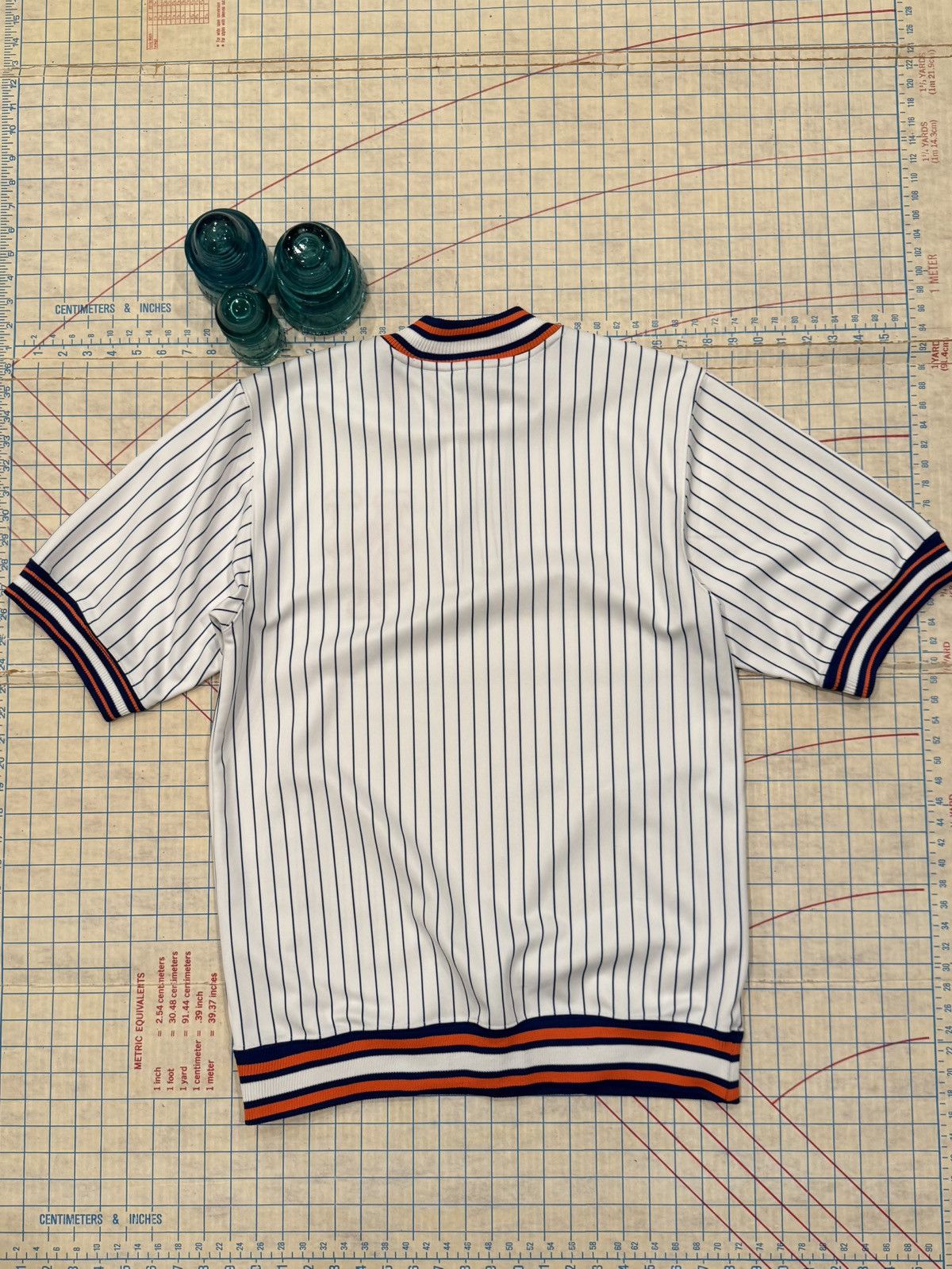 MLB Stitches New York Mets 1/4 Zip Jersey Mens Size Medium White Size US M / EU 48-50 / 2 - 7 Thumbnail