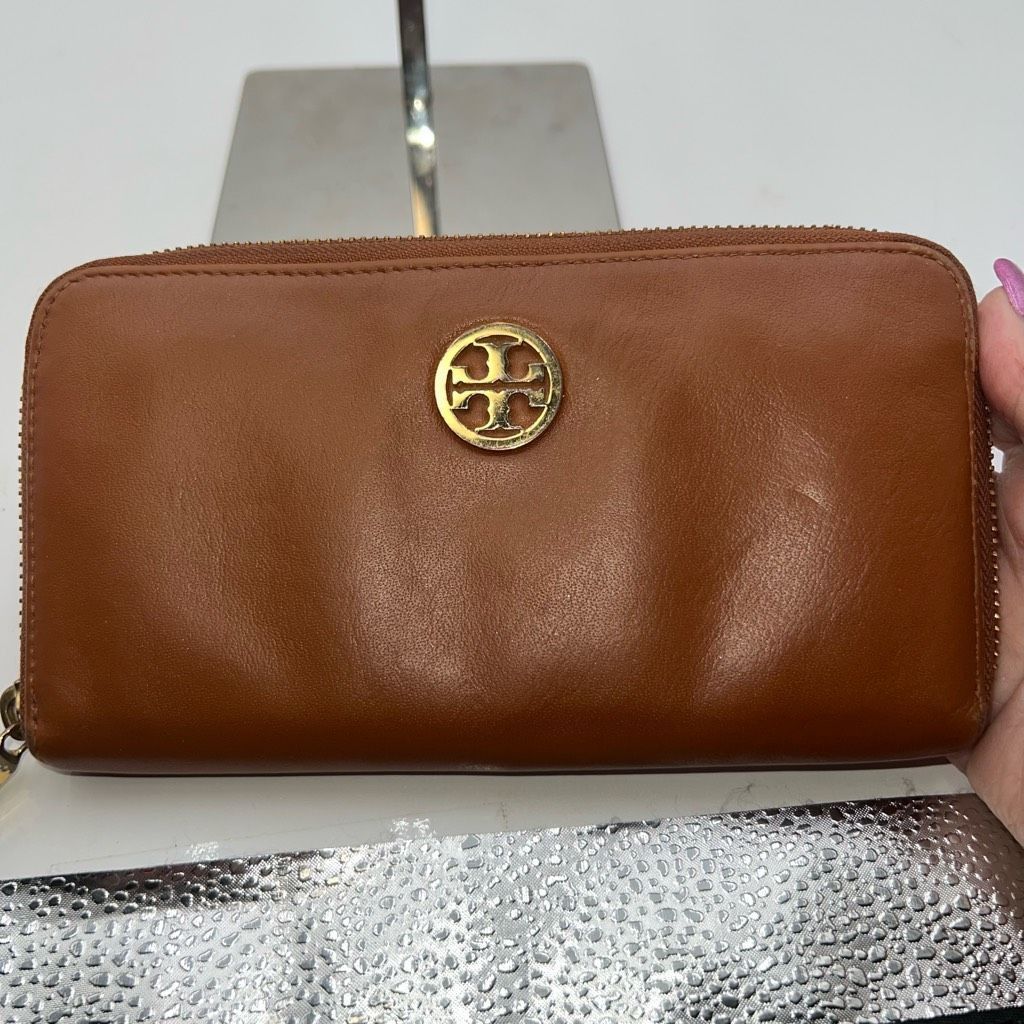 Tory Burch Tory Burch Dena Leather Zip Continental Clutch Wallet Size ONE SIZE - 2 Thumbnail