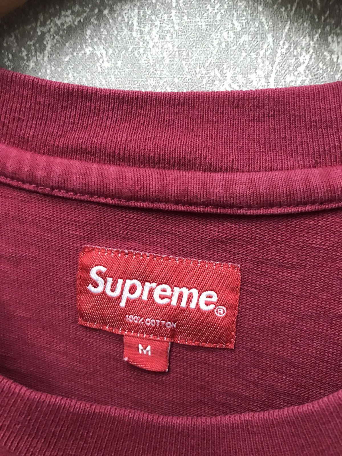 Japanese Brand Supreme Pocket Blank Tee Size US M / EU 48-50 / 2 - 5 Thumbnail