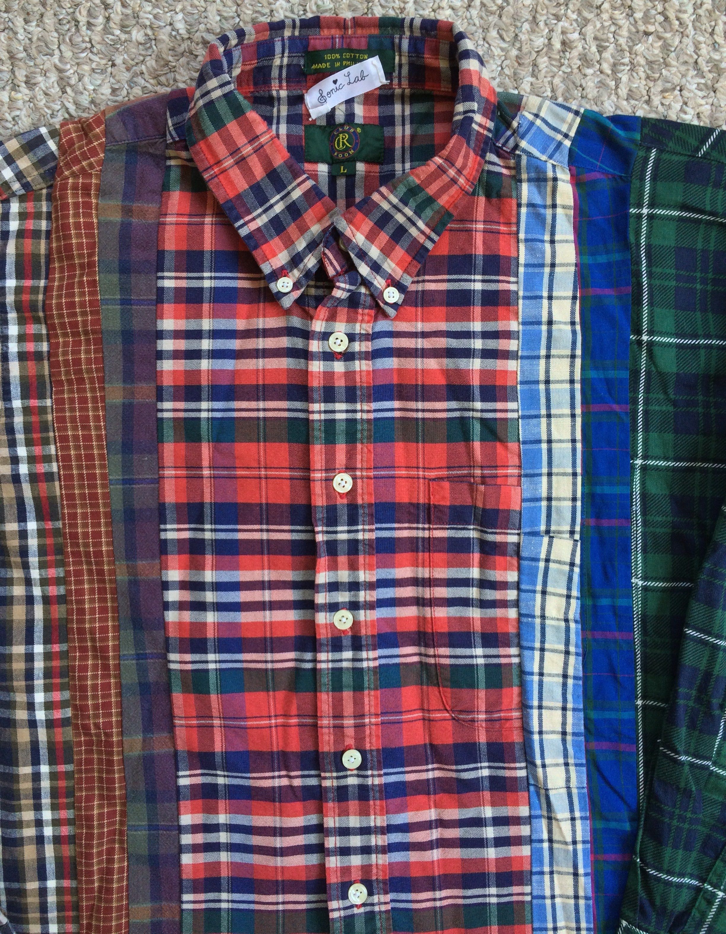 Needles Early 7 Cut Rebuild Flannel! Size US M / EU 48-50 / 2 - 3 Thumbnail