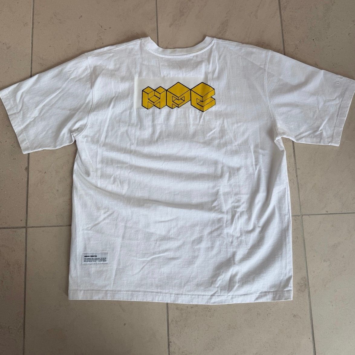 Heron Preston Heron Preston “Heron Is A Bird” White T-Shirt XL HP Cube Size US XL / EU 56 / 4 - 12 Thumbnail