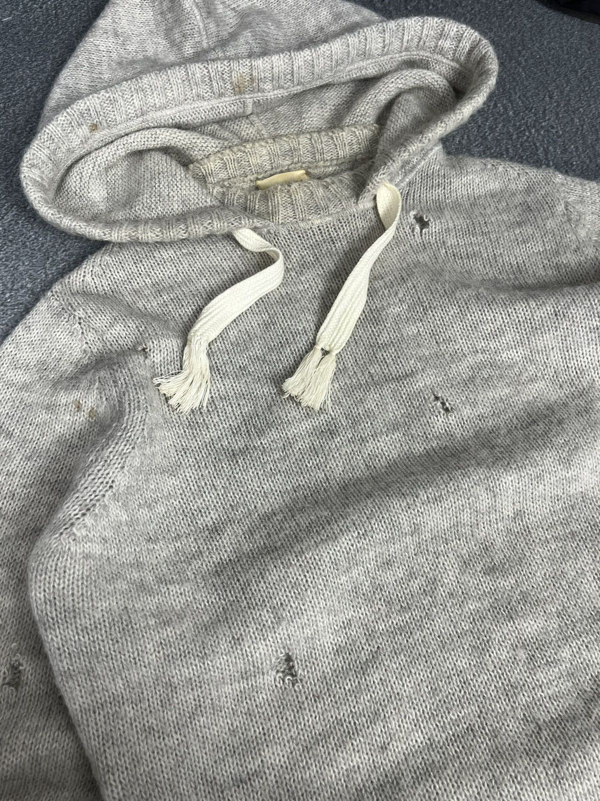 Diesel Vintage Diesel Knit Acryl Wool Distressed Hoodie Grunge Size US M / EU 48-50 / 2 - 6 Thumbnail
