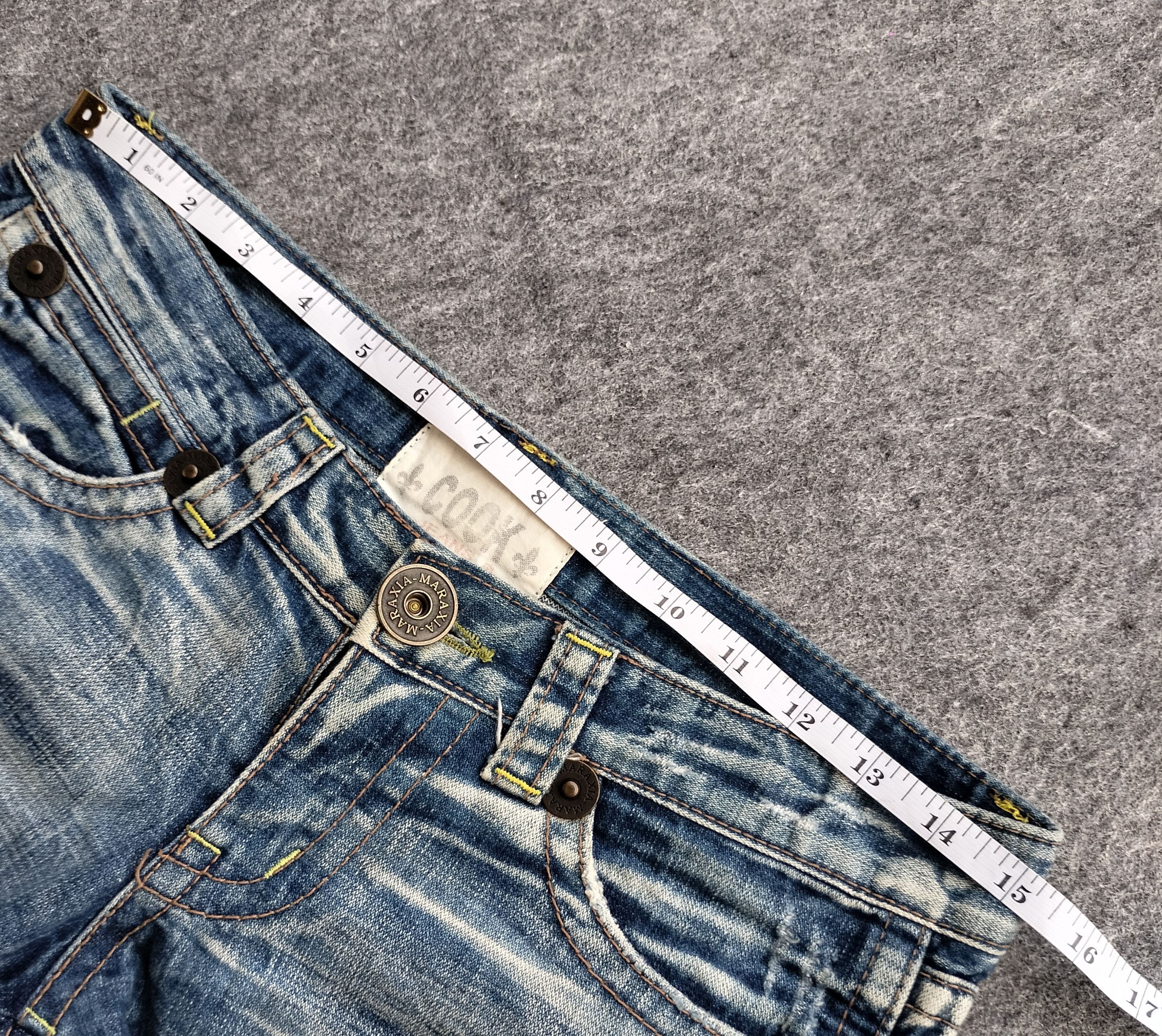 Tornado Mart Cook washed clawmarks flare jeans Size US 30 / EU 46 - 9 Thumbnail