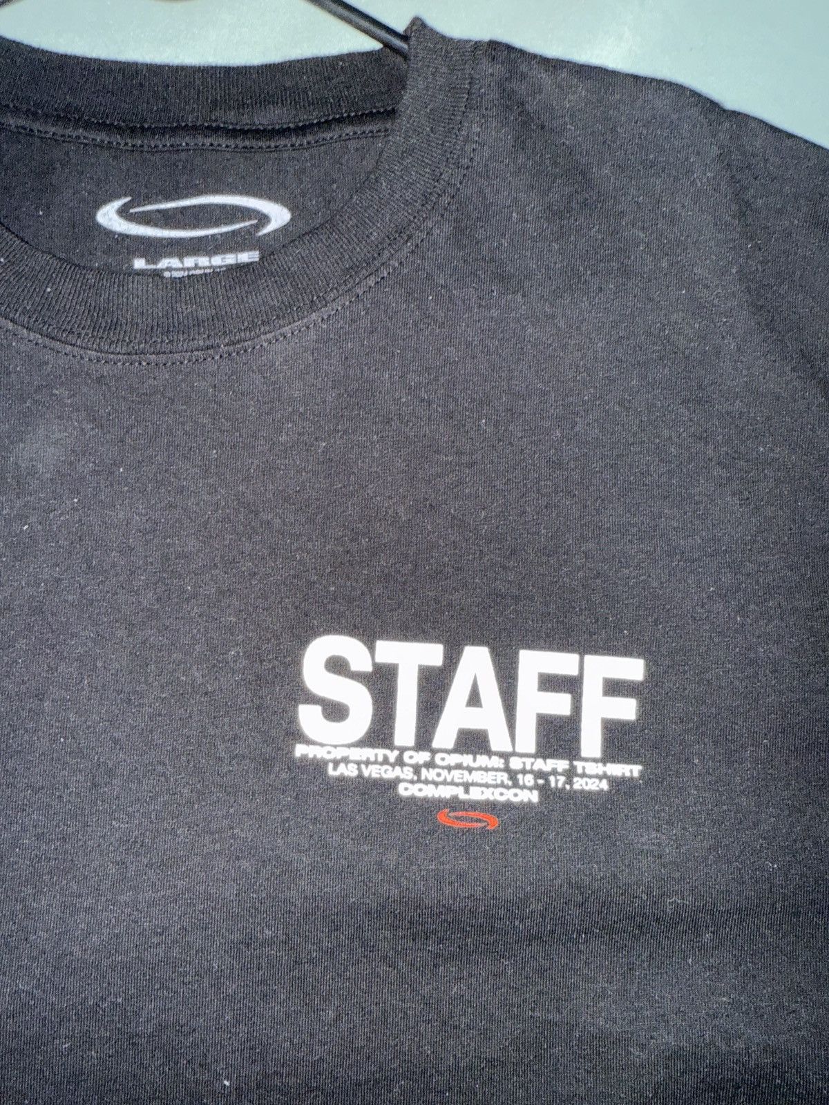 Playboi Carti OPIUM COMPLEXCON STAFF TEE Size US L / EU 52-54 / 3 - 3 Thumbnail