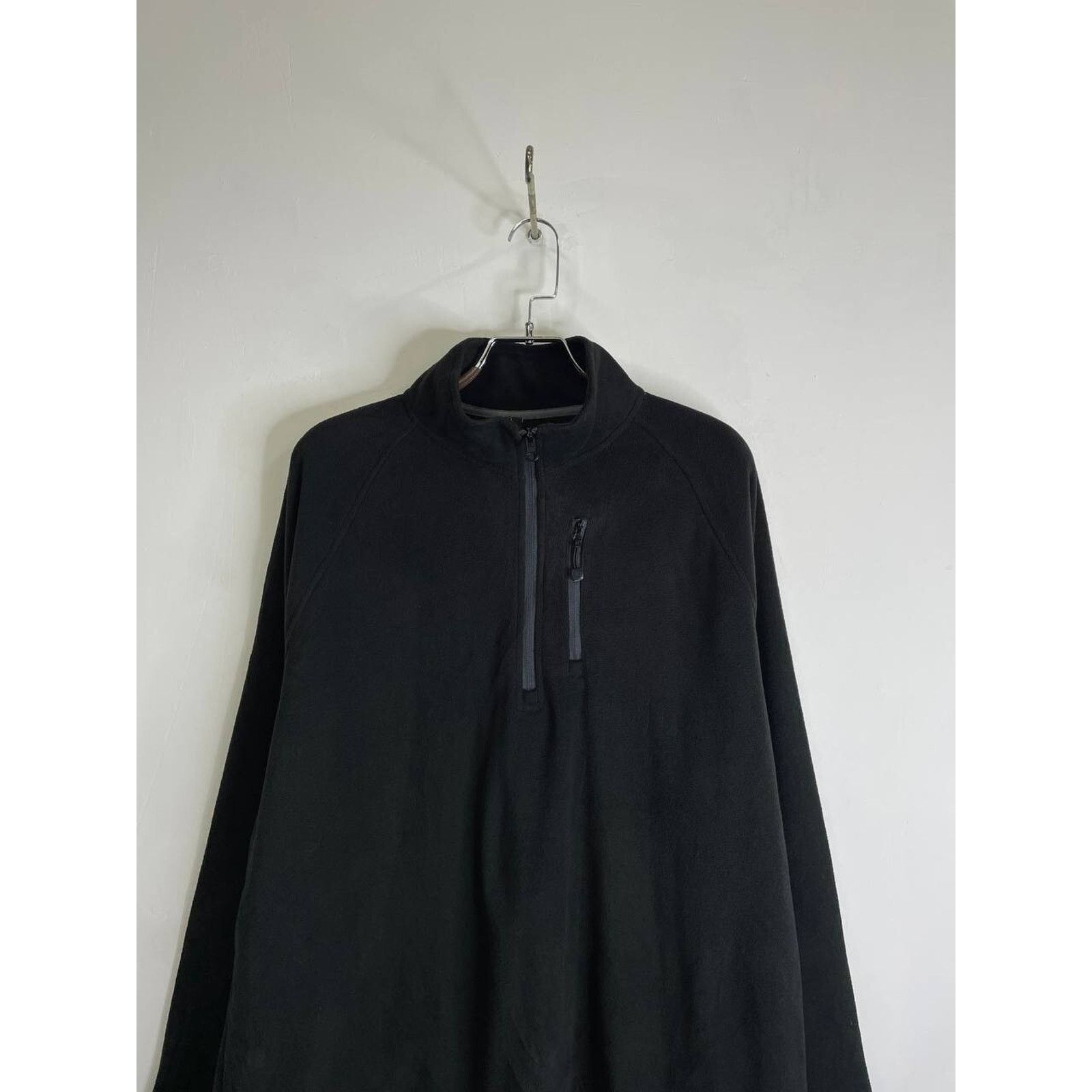 Starter Vintage Starter Black Quarter-Zip Fleece Pullover Size XL Size US XL / EU 56 / 4 - 4 Thumbnail