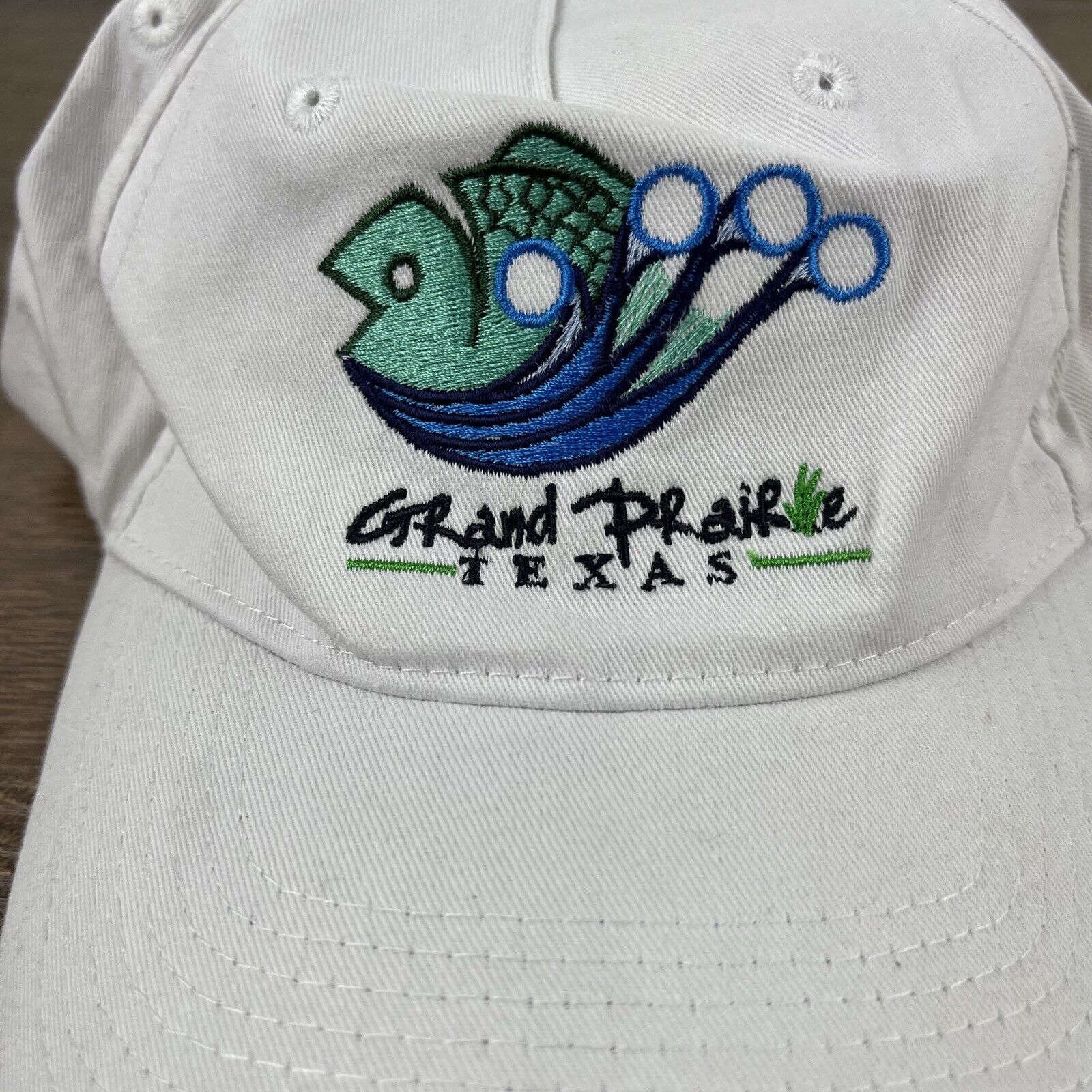 Other Grand Prarie Texas Hat White Cap Hat Adjustable Hat White Ad Size ONE SIZE - 7 Thumbnail