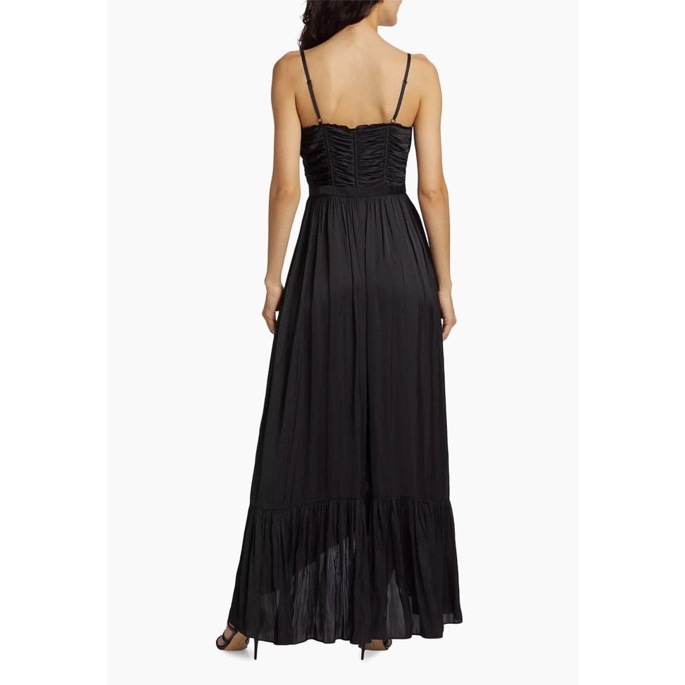 Ramy Brook Ramy Brook Braelyn Shirred Wrap Maxi Dress size 8 Size M / US 6-8 / IT 42-44 - 5 Thumbnail