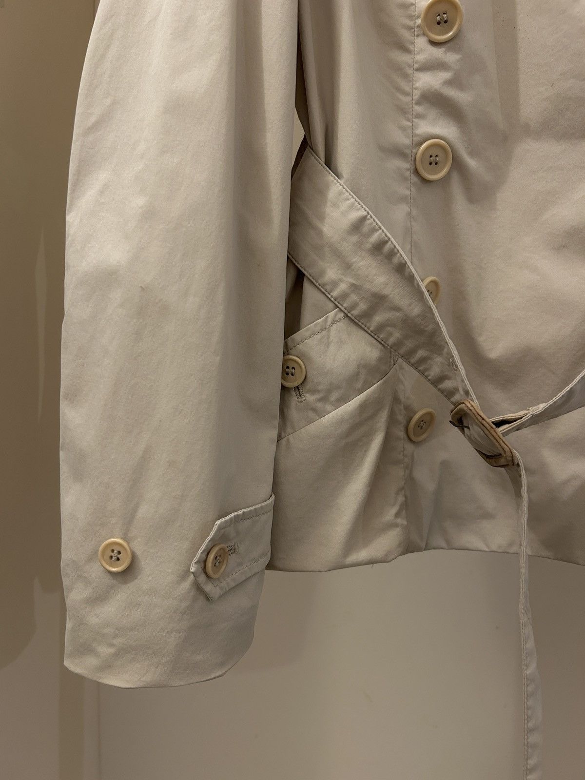 Helmut Lang Helmut Lang AW 2004 double breasted short coat Size M / US 6-8 / IT 42-44 - 7 Thumbnail