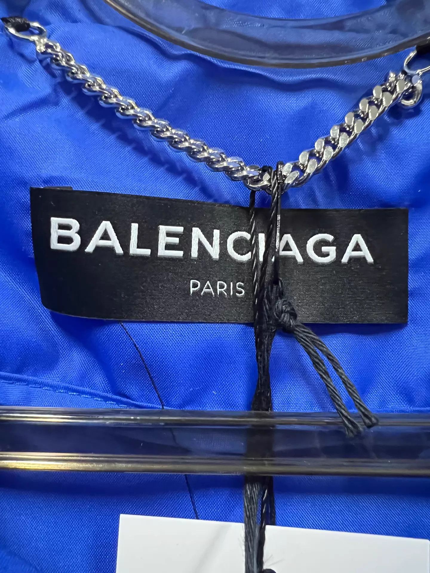 Balenciaga Balenciaga Klein Blue Logo Jacket 44 NWT Size US S / EU 44-46 / 1 - 4 Thumbnail