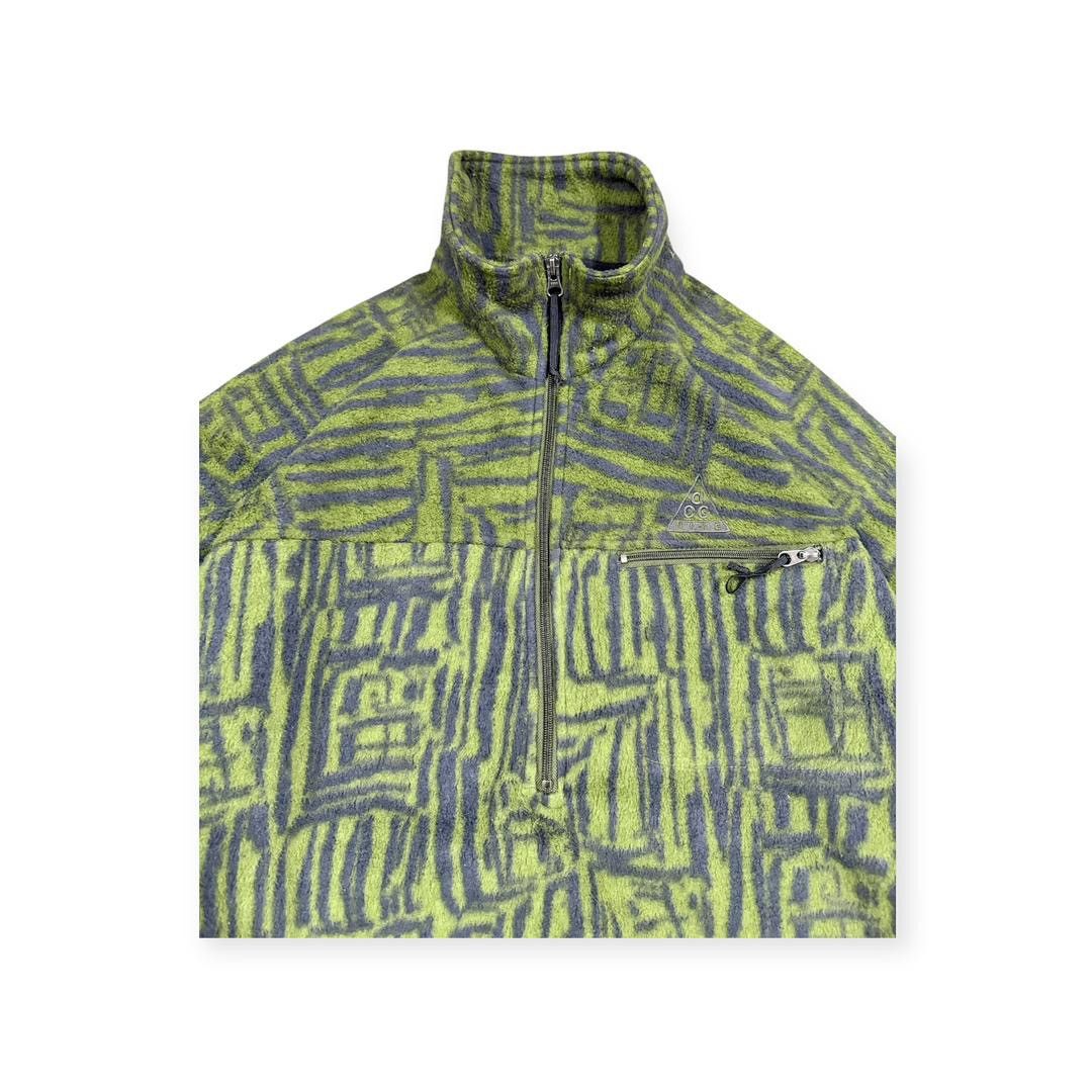 Nike ACG Vtg🌟Y2k Nike Ach Tokka Tribe Ovp 1/4 Zipper Pullover Fleece Size US M / EU 48-50 / 2 - 6 Thumbnail