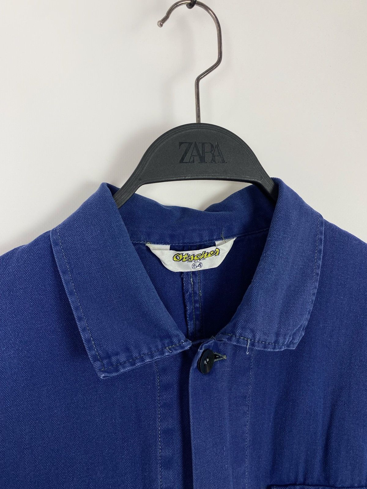 Vintage 80s Vintage Faded Otscher Austrip Work Jacket Size US L / EU 52-54 / 3 - 4 Thumbnail