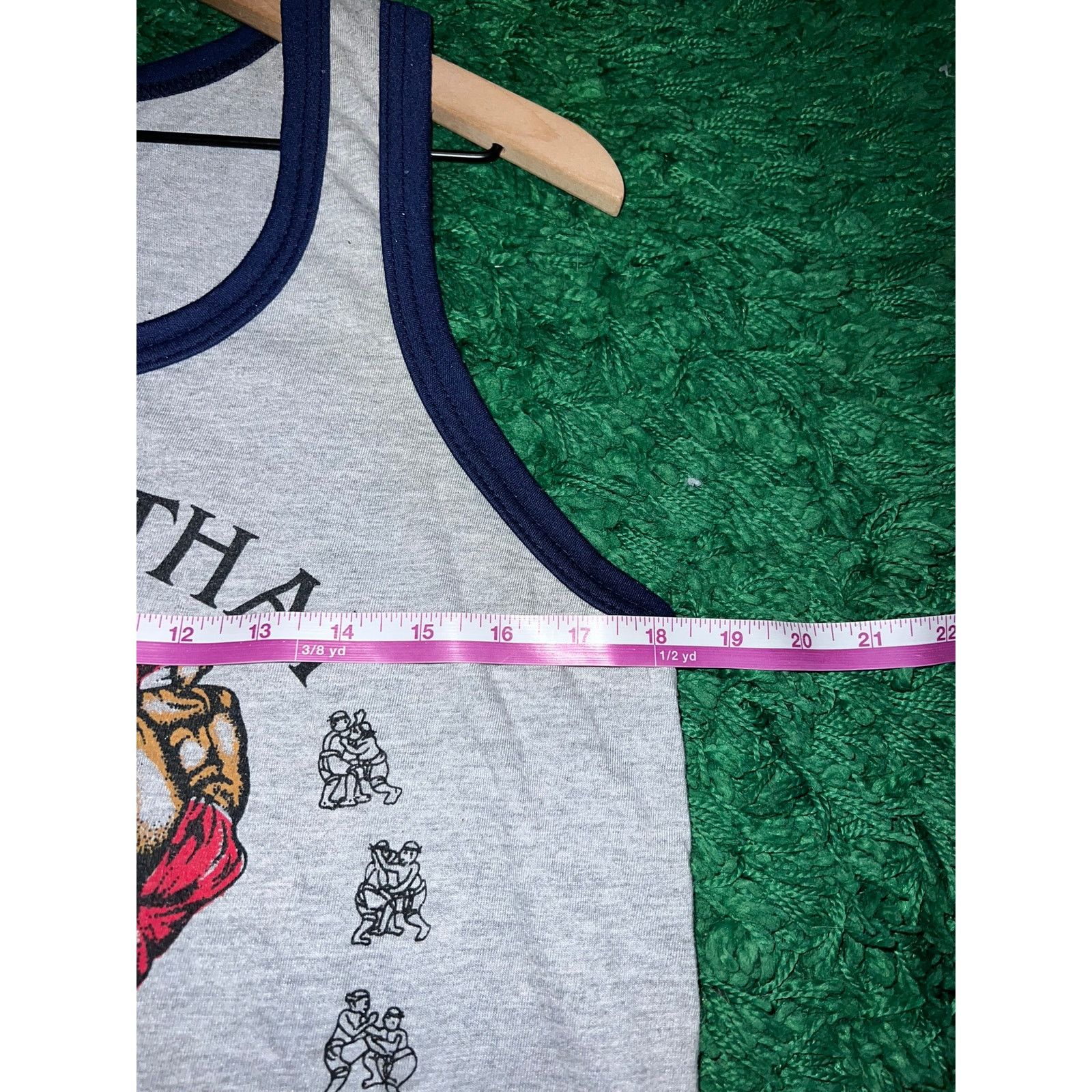 Vintage Vintage Kick Boxing Shirt Tank Thailand Muay Thai Fighting M Size US M / EU 48-50 / 2 - 10 Thumbnail
