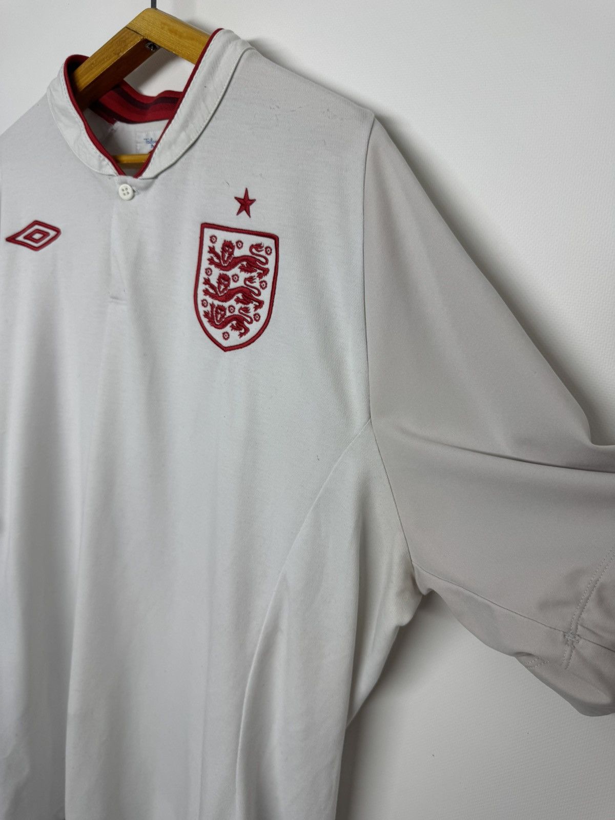 Umbro Vintage Y2k Umbro England 2012 Soccer Jersey Football Size US M / EU 48-50 / 2 - 7 Thumbnail
