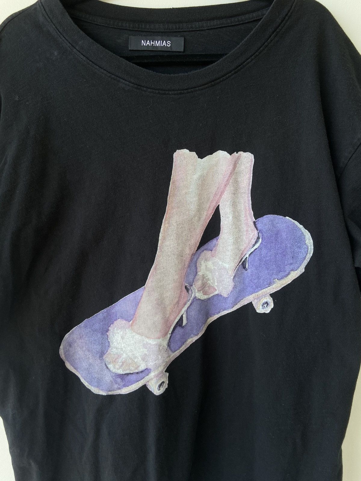 Nahmias Nahmias skater girl tshirt Size US XL / EU 56 / 4 - 2 Thumbnail