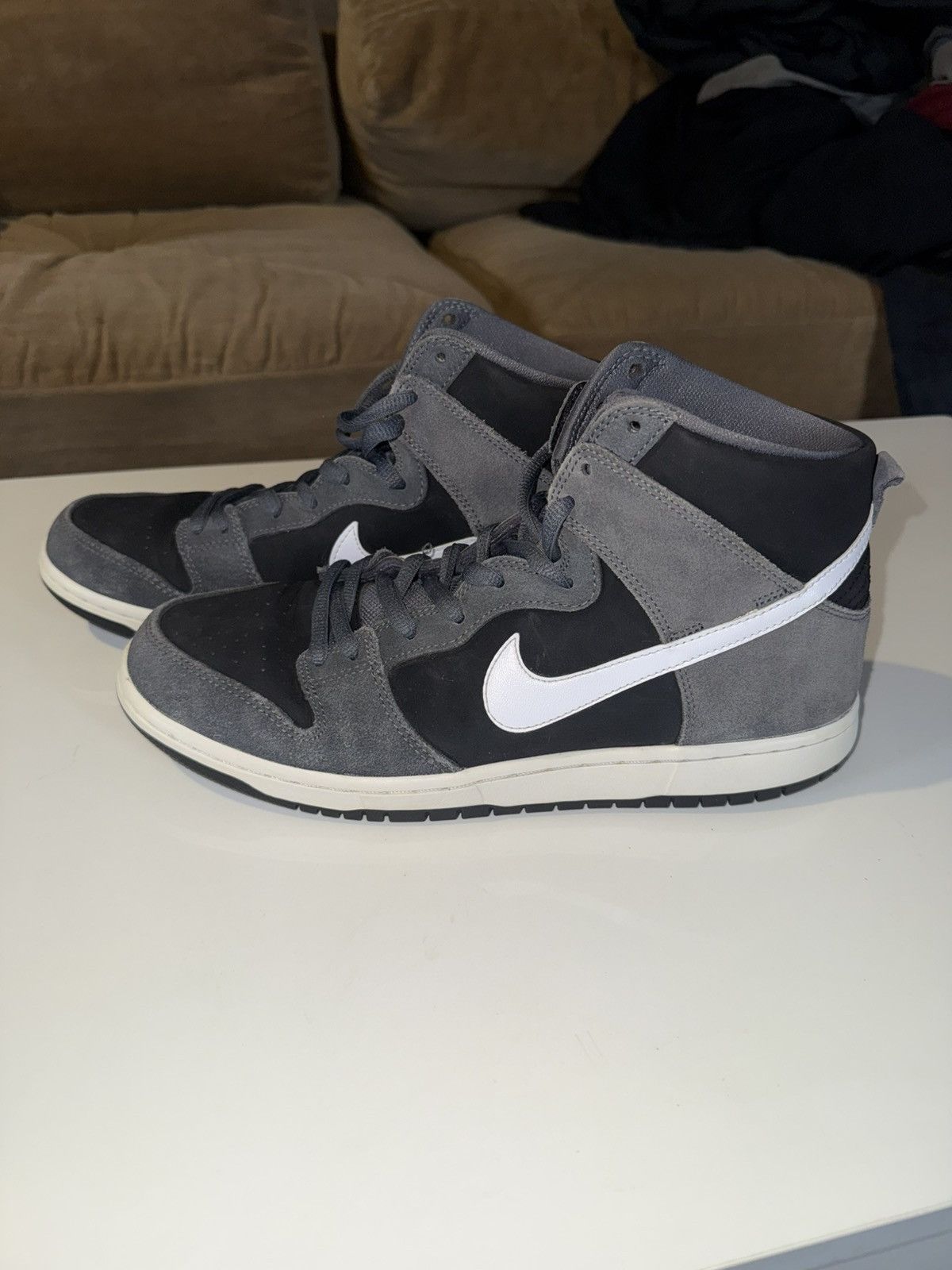 Nike Nike SB Zoom Dunk High Dark Gray Size US 11.5 / EU 44-45 - 3 Thumbnail
