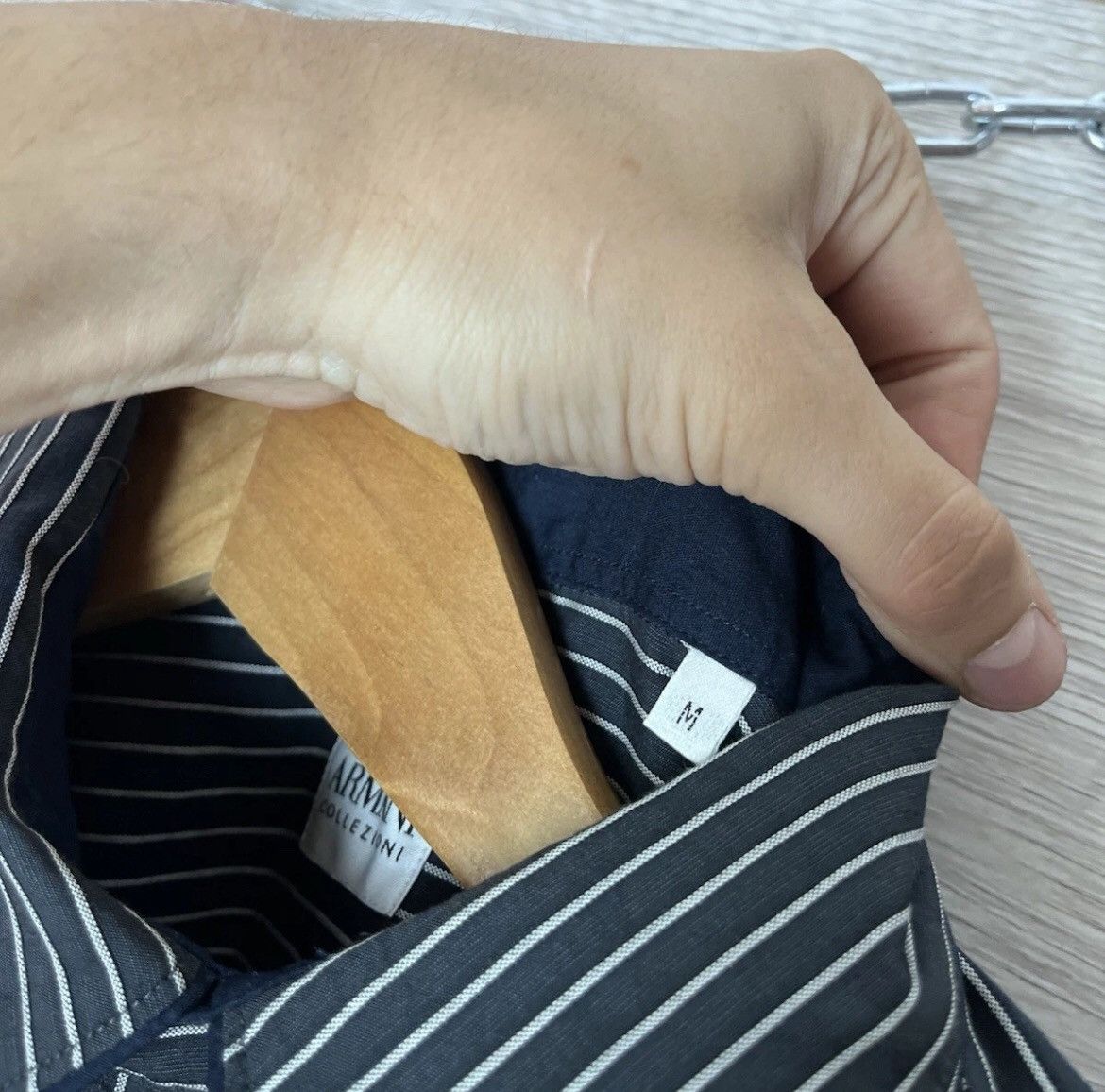 Other Vintage Men's Button Down Shirt Armani Collezioni size M Size US L / EU 52-54 / 3 - 4 Thumbnail