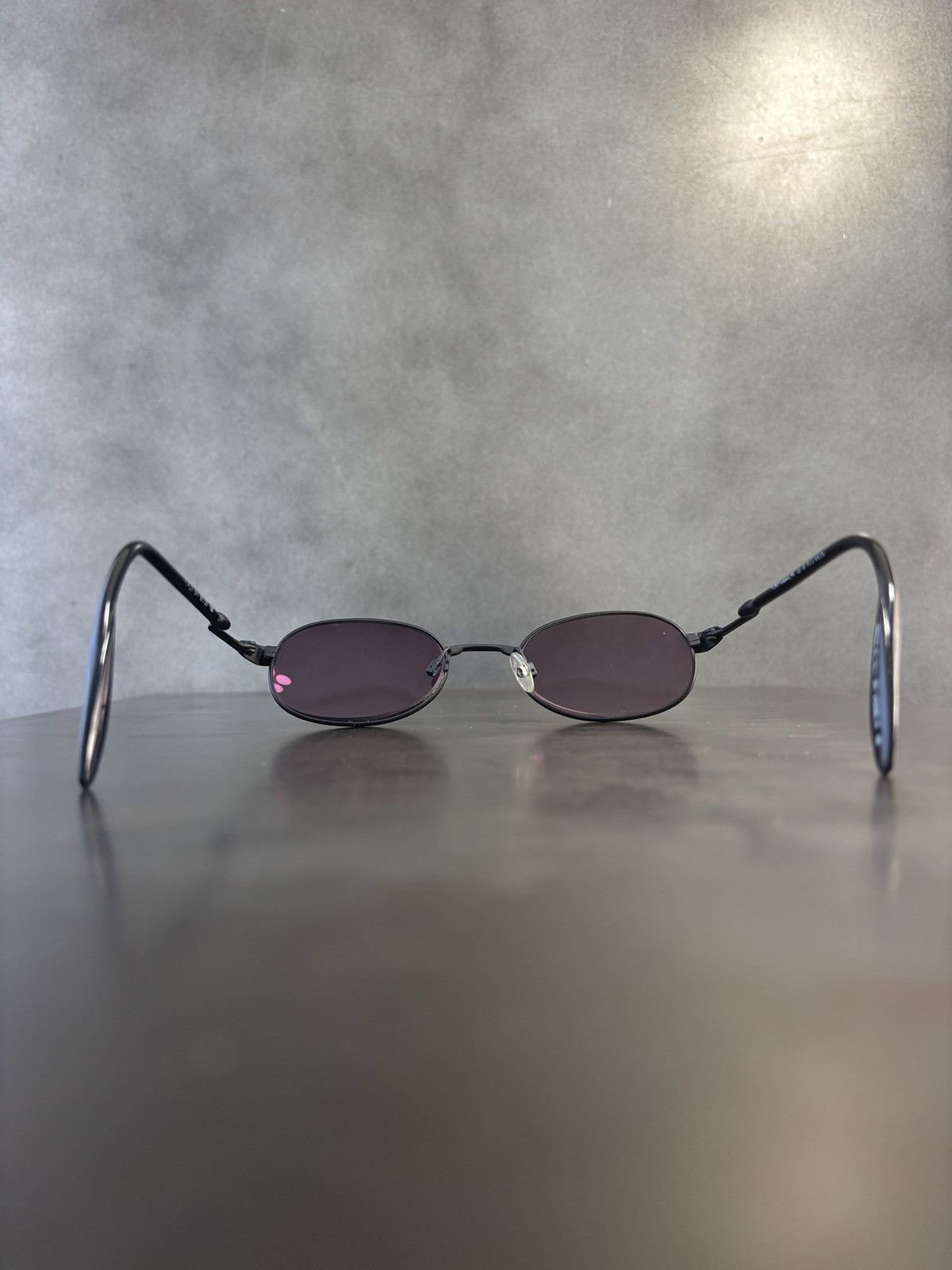 Japanese Brand 1990s Kubo Nakamura Sunglasses Frames Vintage Metal JPG Size ONE SIZE - 8 Thumbnail