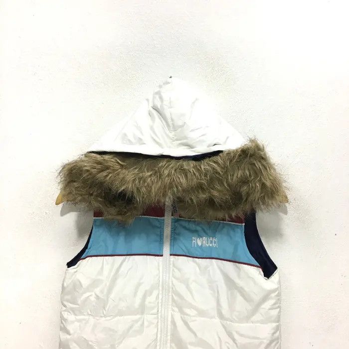 Fiorucci Vtg FIORUCCI PARIS Ski Puffer Jacket Hoodie Sweater Coat Size S / US 4 / IT 40 - 2 Thumbnail