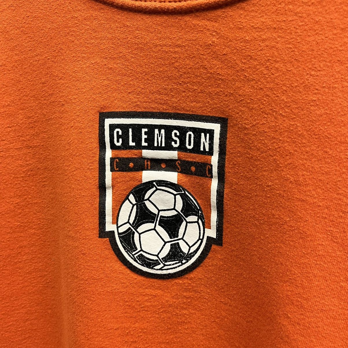 Russell Athletic Russell Athletic Clemson University CU Soccer Boxy Crewneck Size US M / EU 48-50 / 2 - 2 Thumbnail