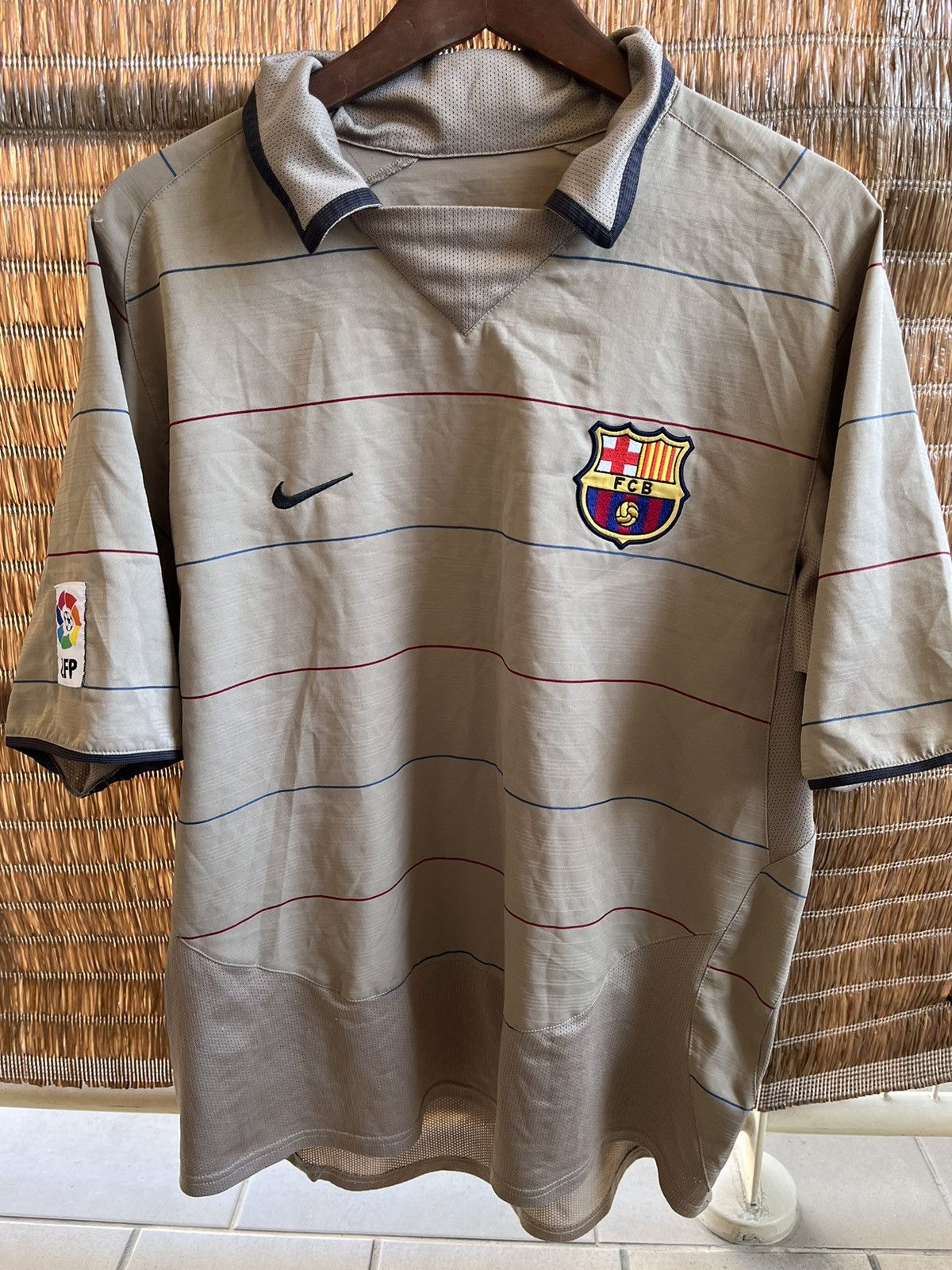 F.C. Barcelona × Nike × Soccer Jersey Nike FC Barcelona 03/04 
