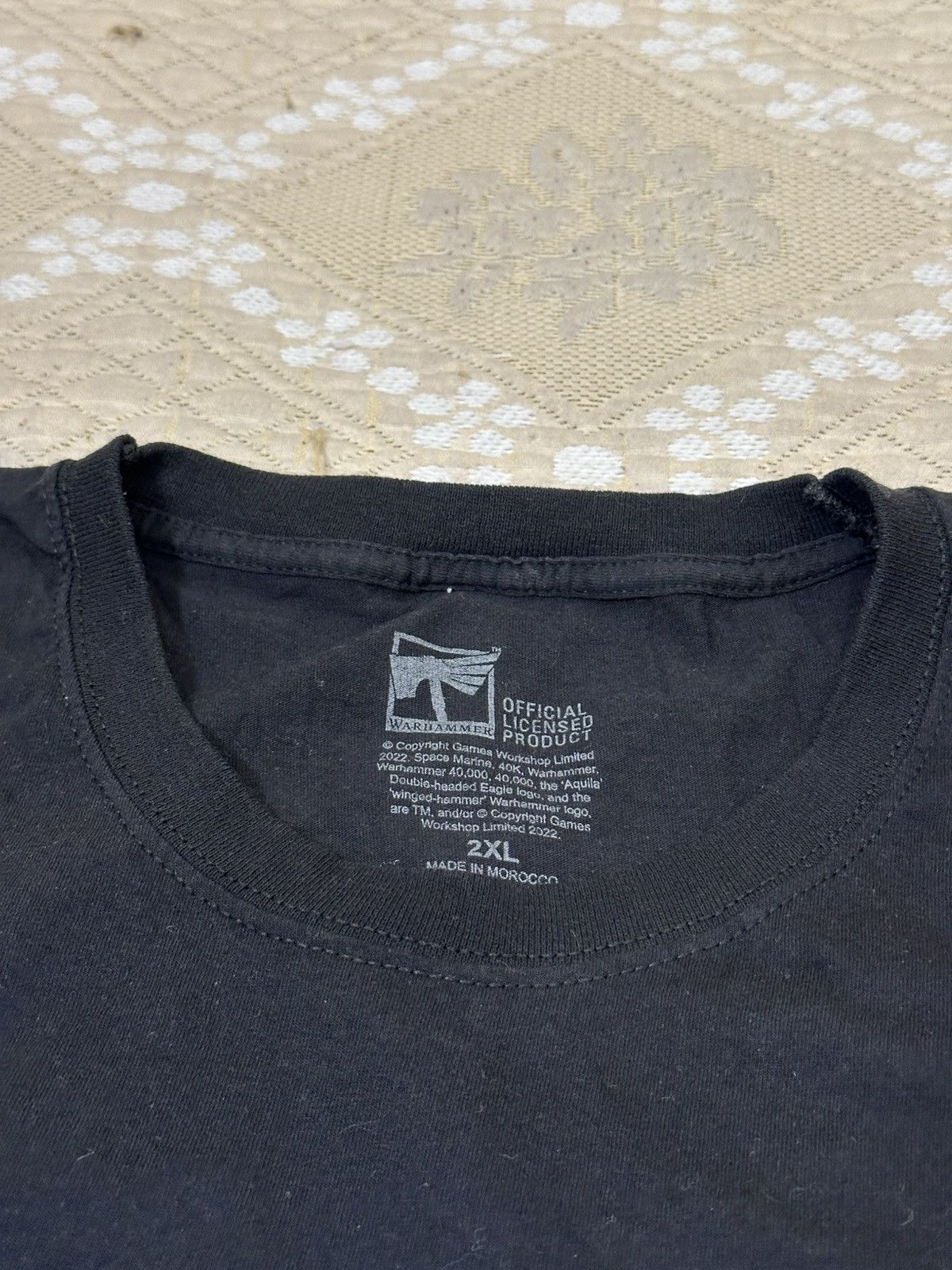 Playstation 🔥 Warhammer 40k Space Marines Limited Big Logo T-Shirt Tee Size US XXL / EU 58 / 5 - 5 Thumbnail