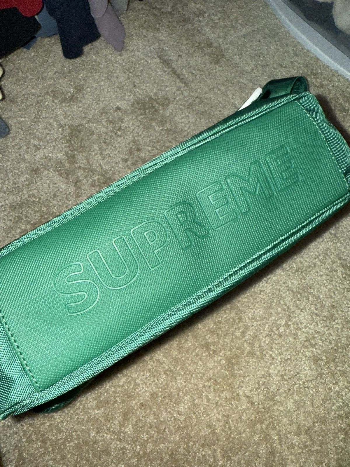 Lacoste × Supreme Supreme x Lacoste Messenger Bag (Green) Size ONE SIZE - 6 Thumbnail