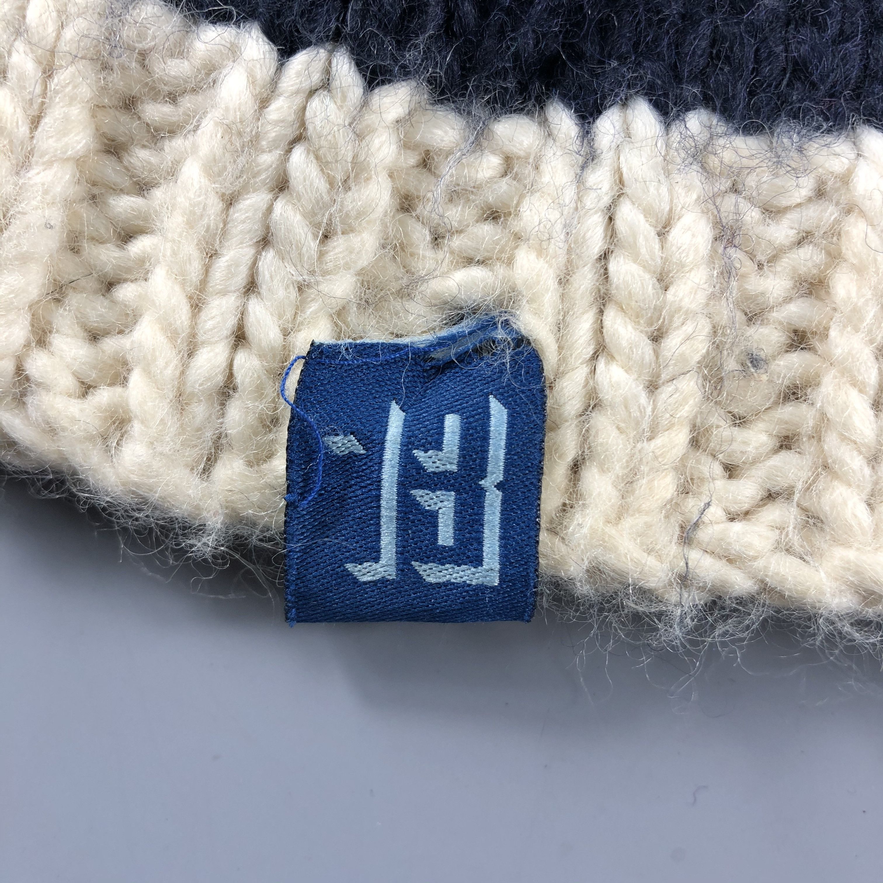 Burton × Vintage Burton Snowboard Stripe Knit Beanie Snow Hat Snow Cap -D269 Size ONE SIZE - 4 Thumbnail