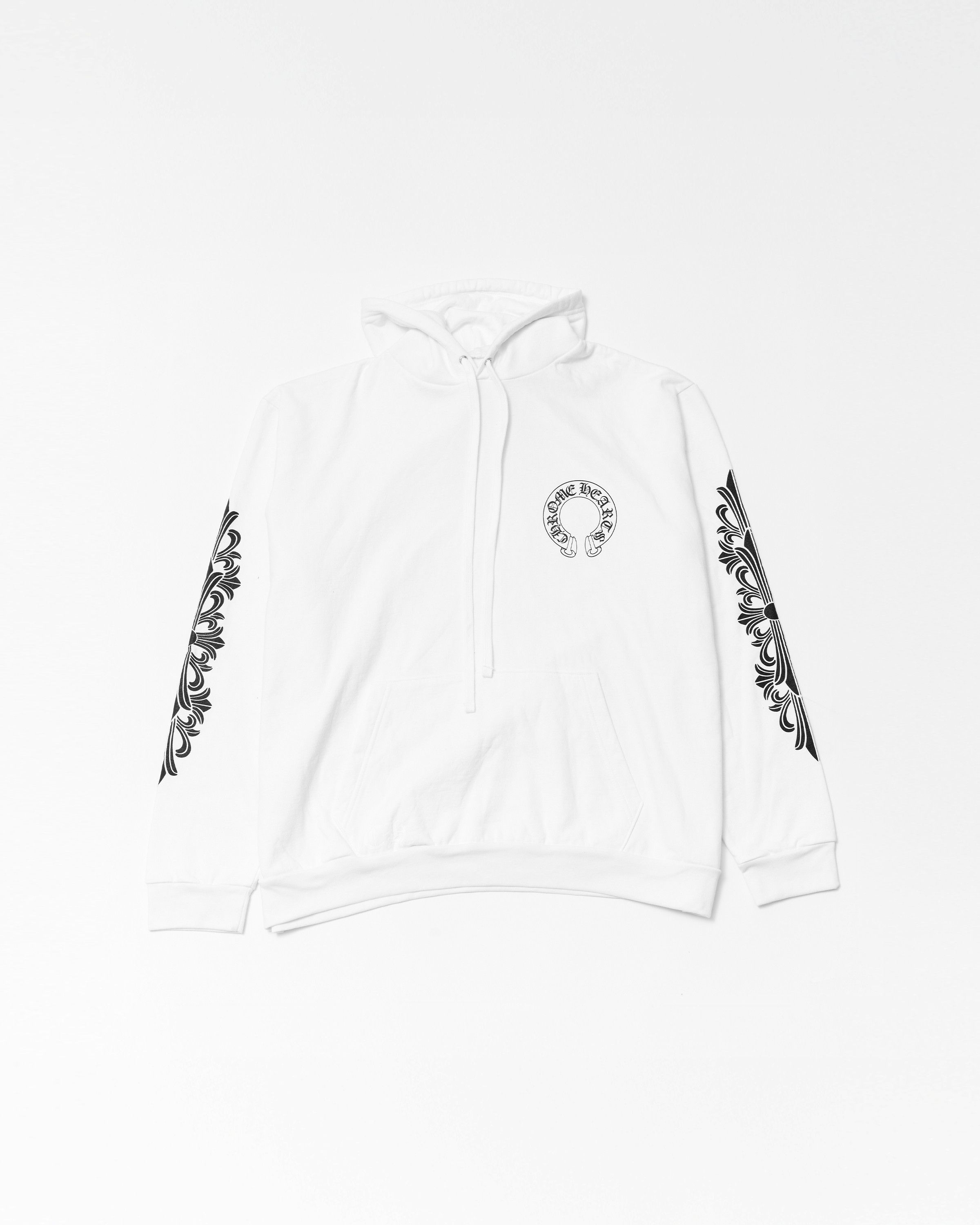 Chrome Hearts CHROME HEARTS Horsehoe Logo Hoodie Black Print Size US XXL / EU 58 / 5 - 3 Thumbnail
