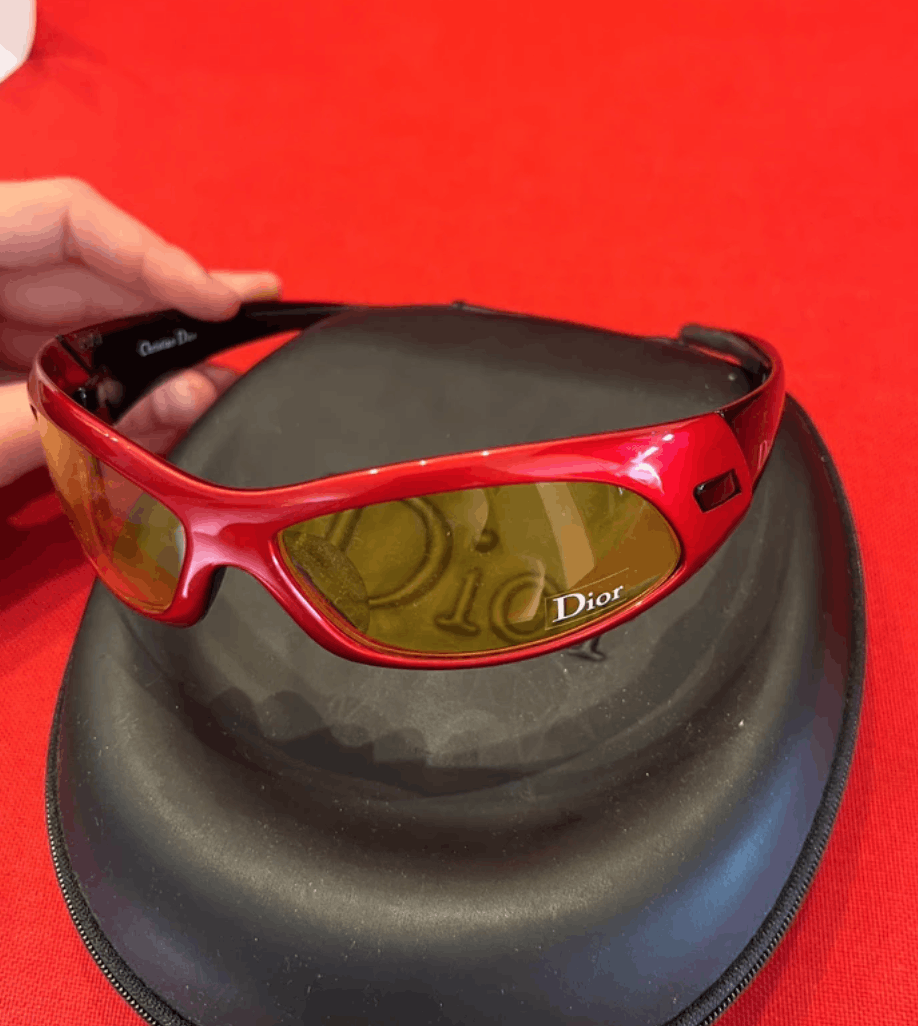Dior DIOR Sunglasses 🇺🇸 TAX FREE Bike Pop Mask Ski Wrap Shield Size ONE SIZE - 2 Thumbnail
