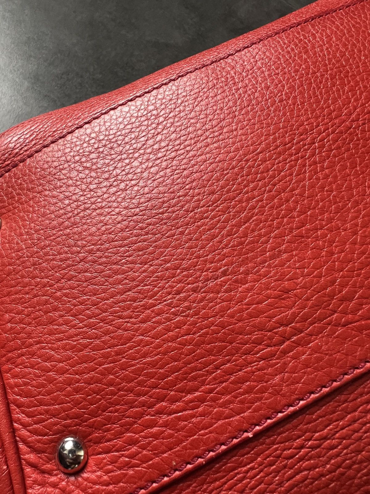 Salvatore Ferragamo × Vintage Salvatore Ferragamo Leather red bag Size ONE SIZE - 13 Thumbnail