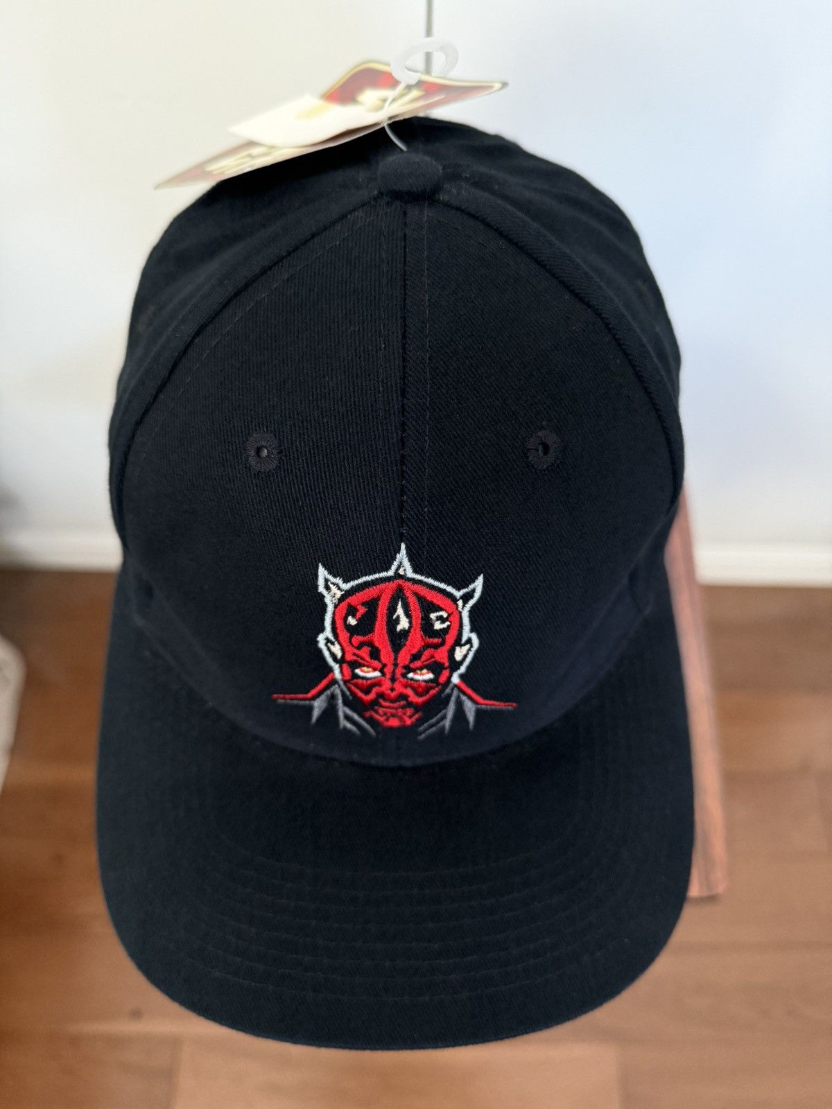 Star Wars DARTH MAUL STAR WARS EPISODE ONE PHANTOM MENACE CAP HAT 90S Size ONE SIZE - 5 Thumbnail